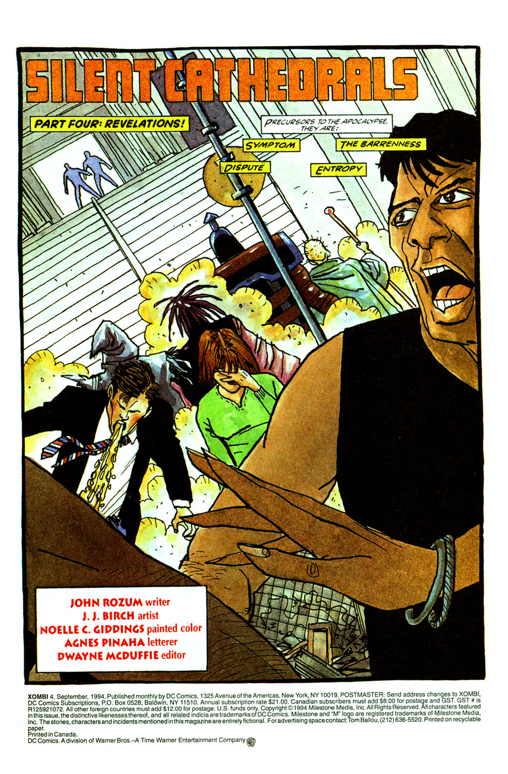 Read online Xombi (1994) comic -  Issue #4 - 2