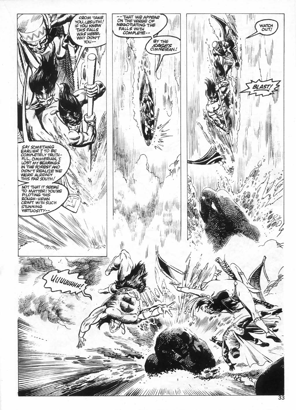 Read online The Savage Sword Of Conan comic -  Issue #97 - 33