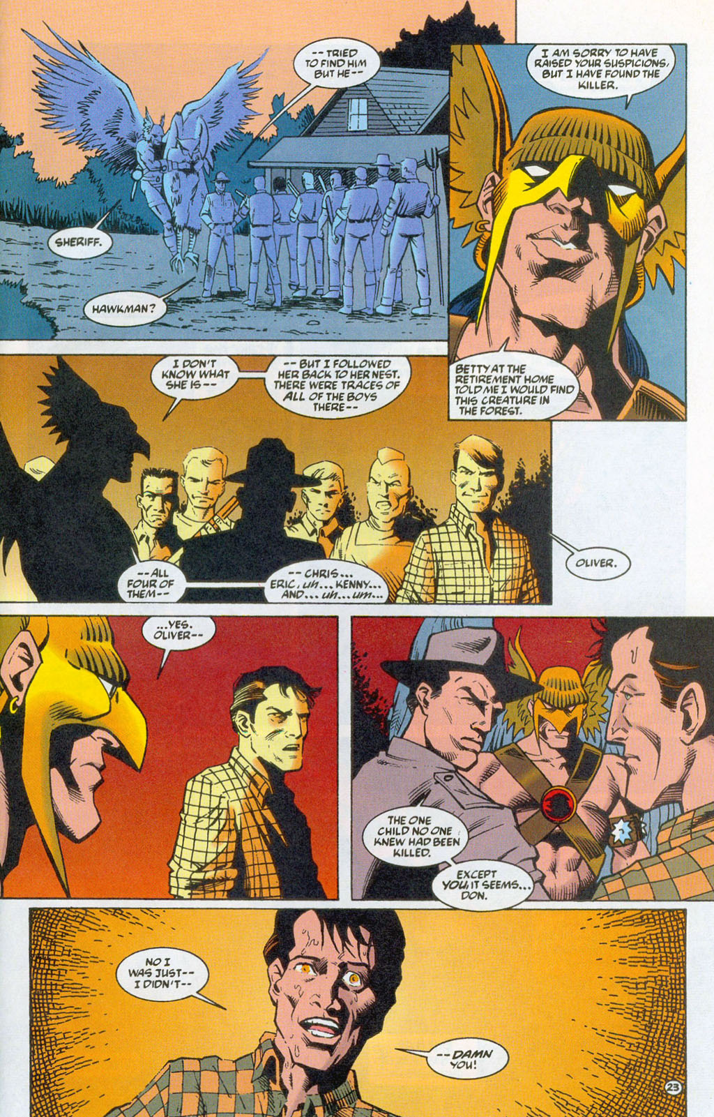 Hawkman (1993) Issue #18 #21 - English 27