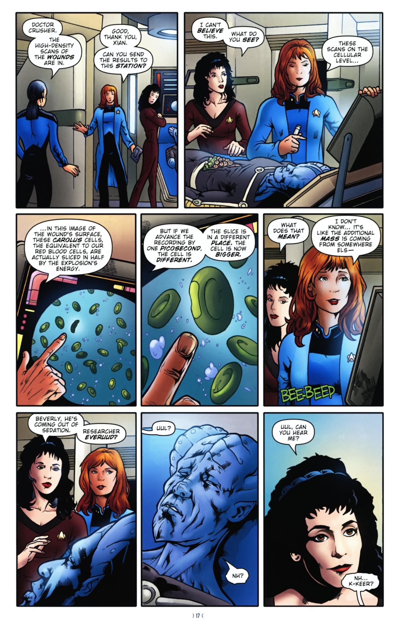 Read online Star Trek: The Next Generation: Ghosts comic -  Issue #1 - 19