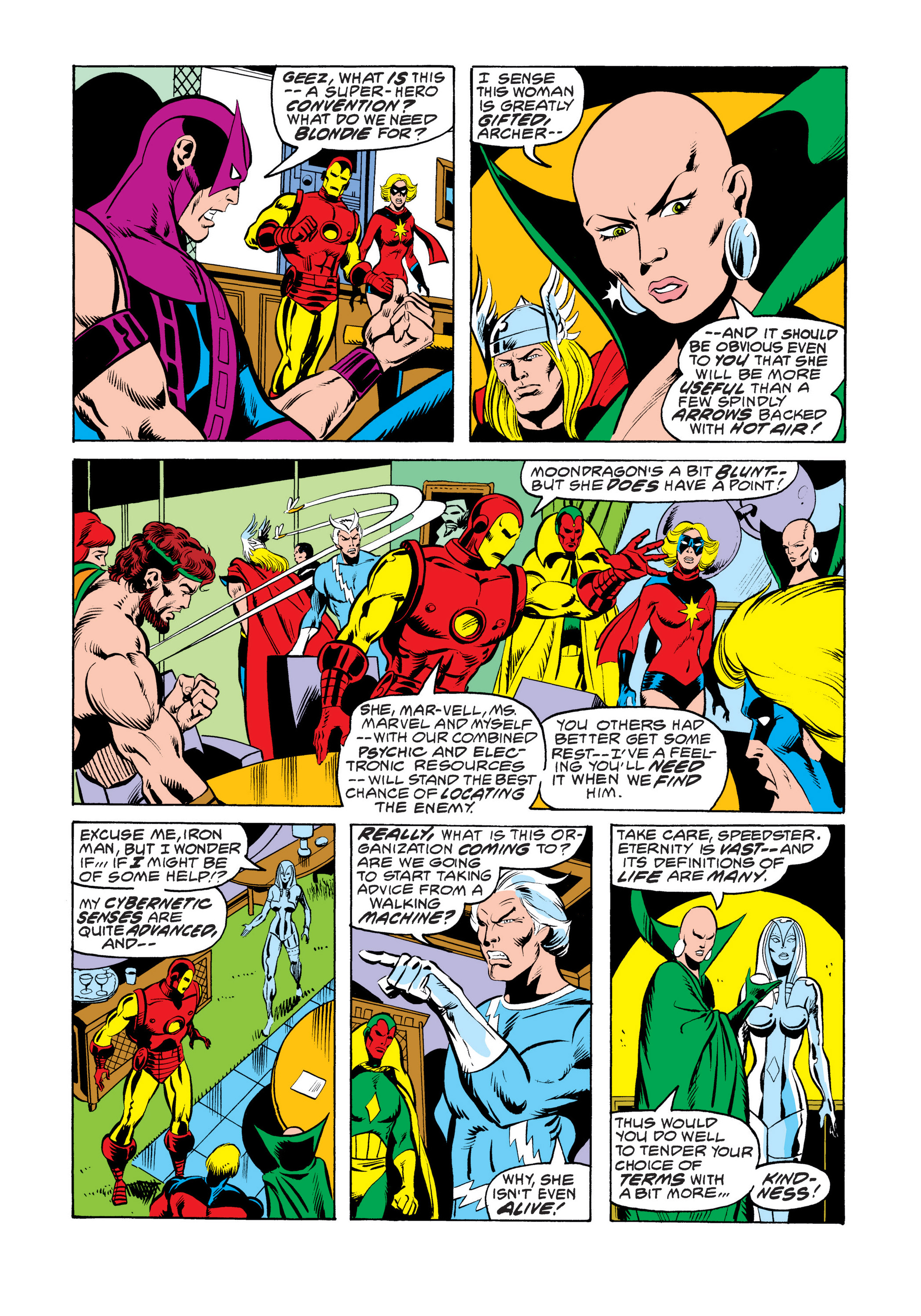Read online Marvel Masterworks: The Avengers comic -  Issue # TPB 17 (Part 3) - 91