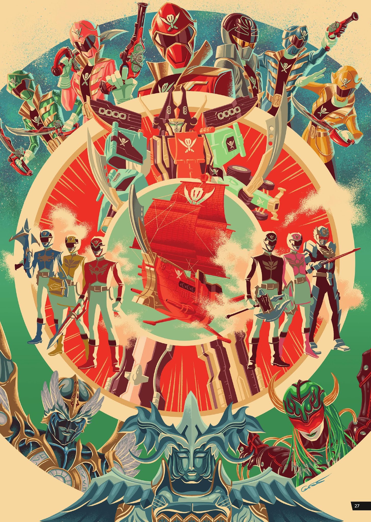 Read online Saban's Power Rangers Artist Tribute comic -  Issue # TPB - 26