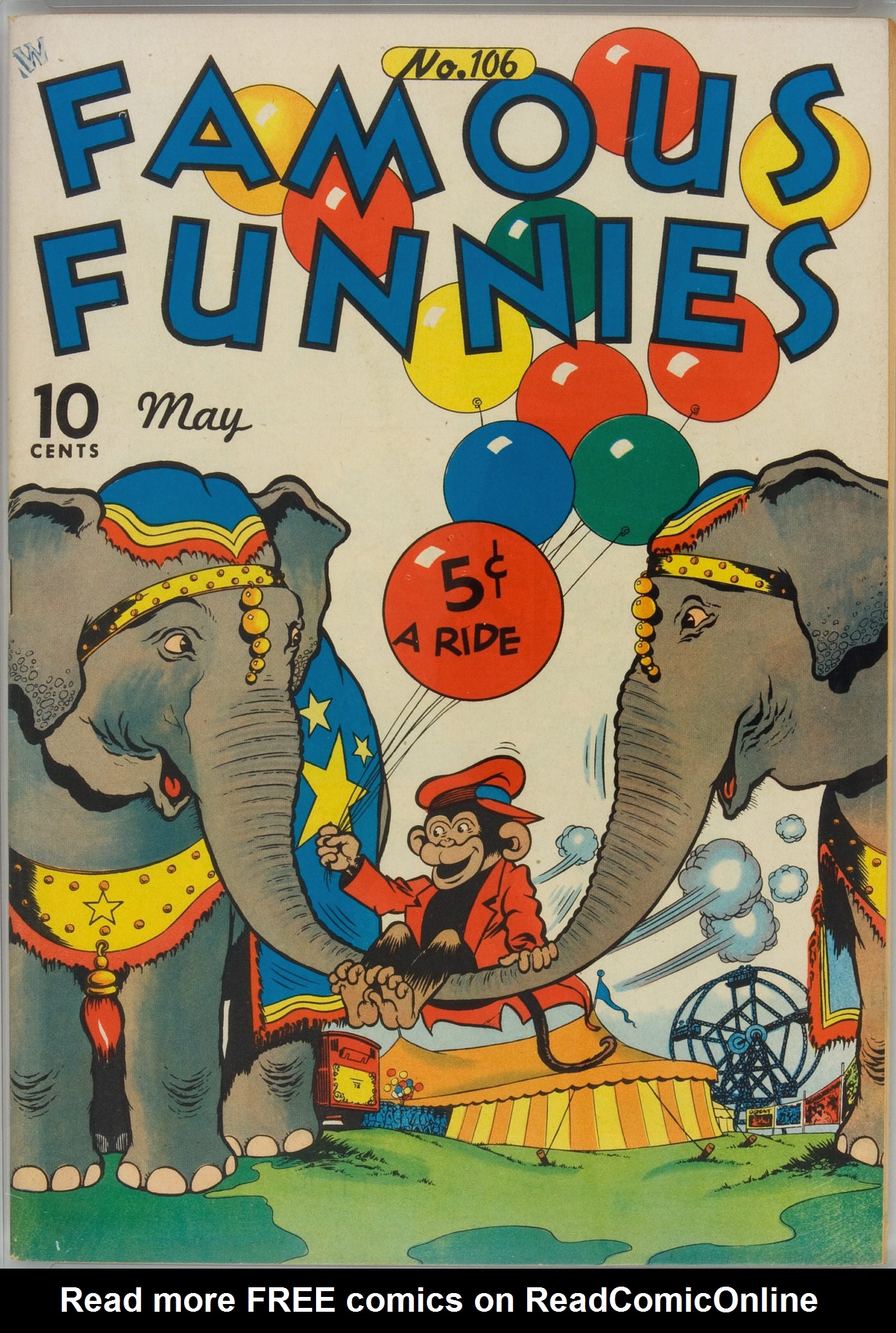 Read online Famous Funnies comic -  Issue #106 - 1