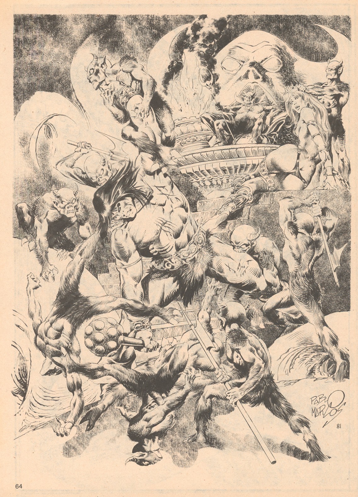 Read online The Savage Sword Of Conan comic -  Issue #68 - 64