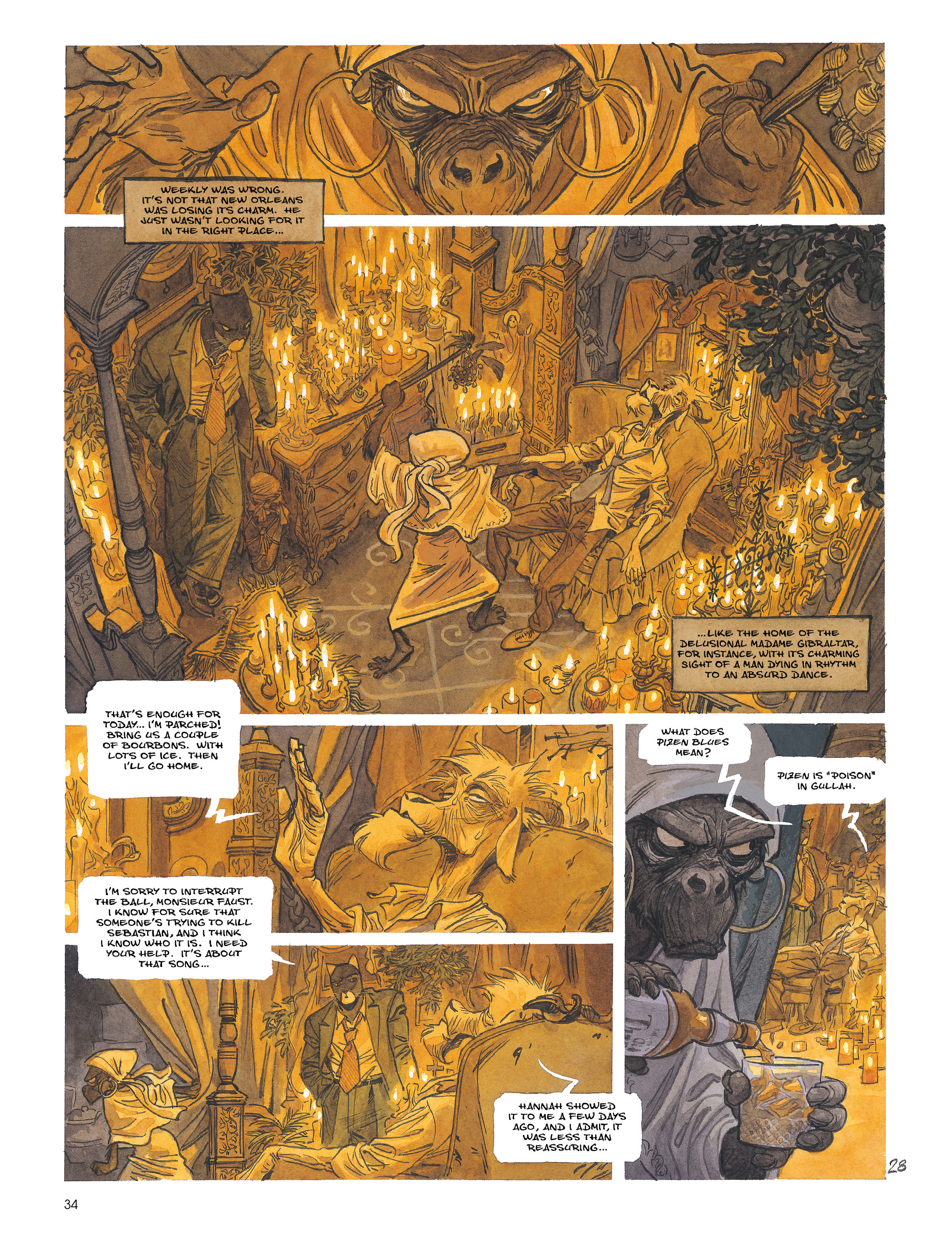 Read online Blacksad: A Silent Hell comic -  Issue # TPB - 35