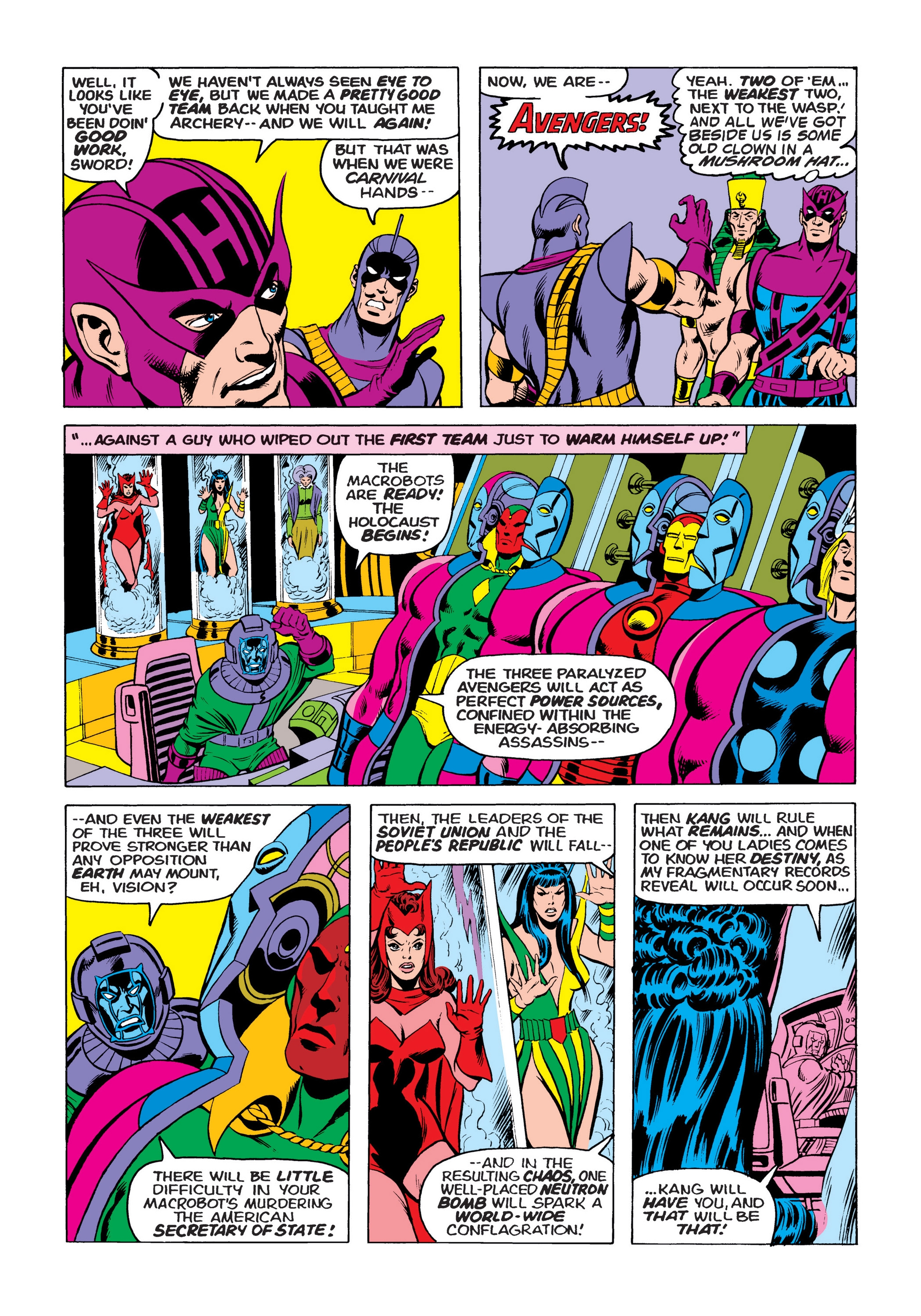 Read online Marvel Masterworks: The Avengers comic -  Issue # TPB 14 (Part 1) - 32