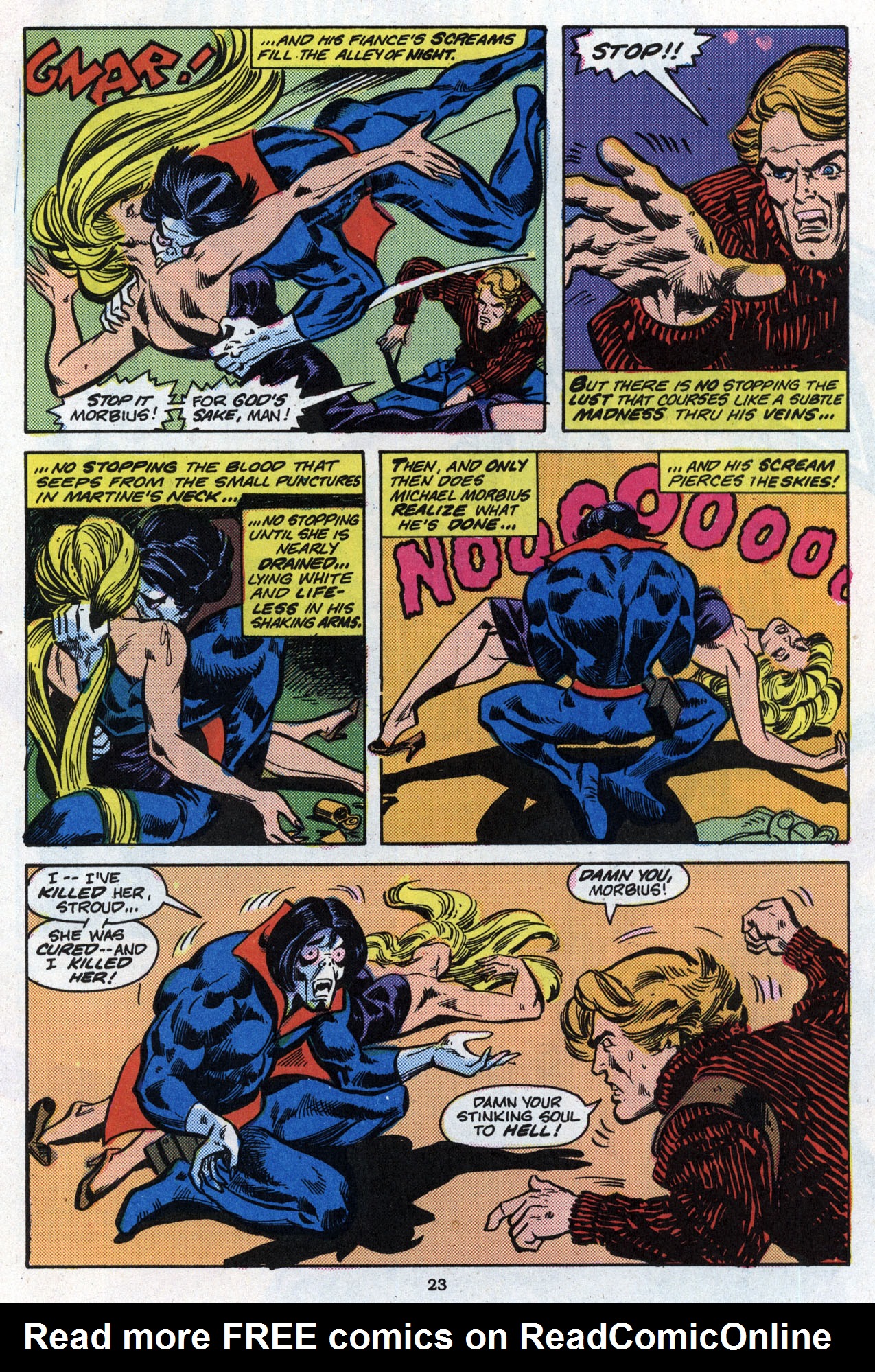 Read online Morbius Revisited comic -  Issue #5 - 25
