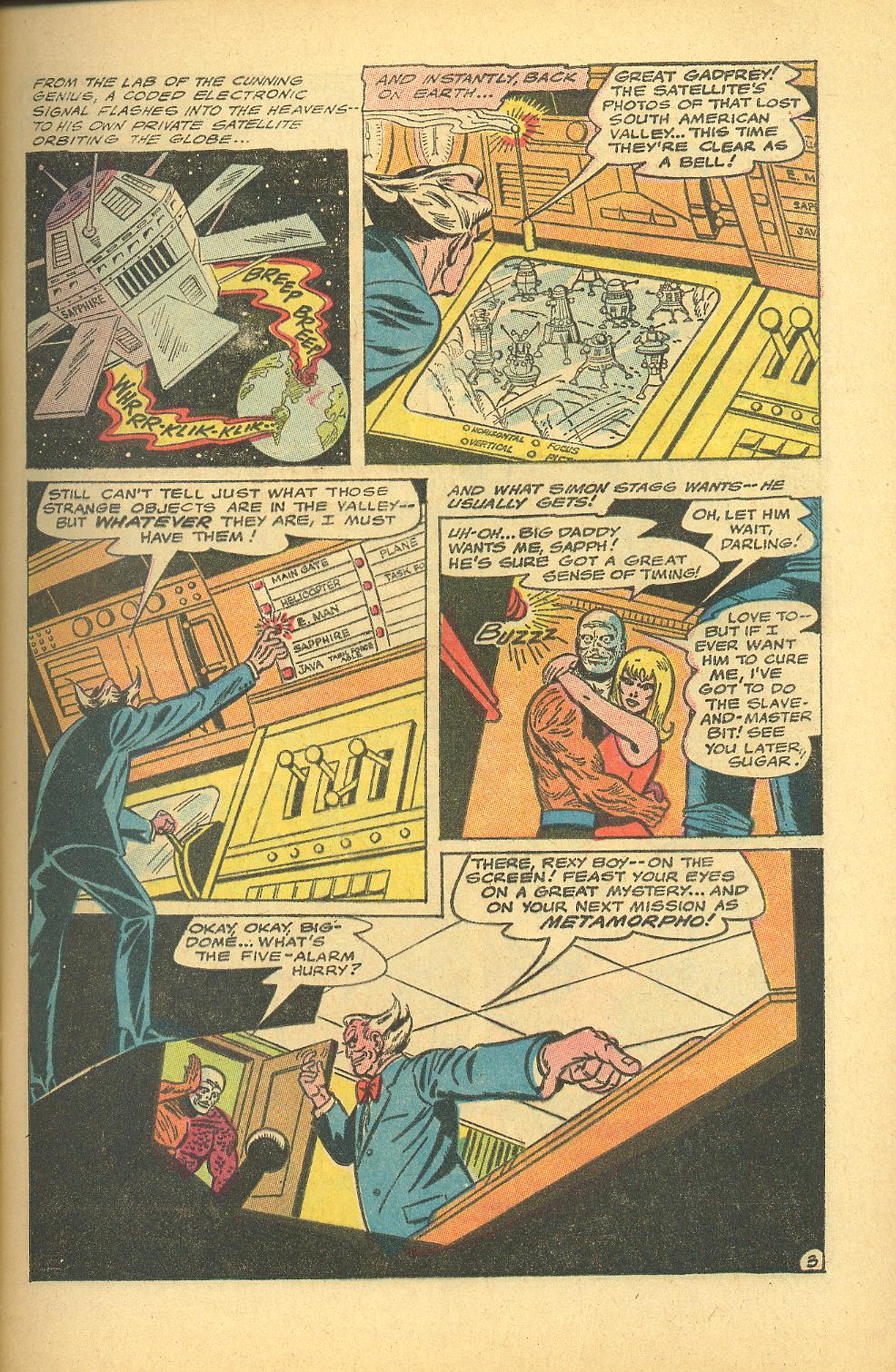 Read online Metamorpho comic -  Issue #9 - 5