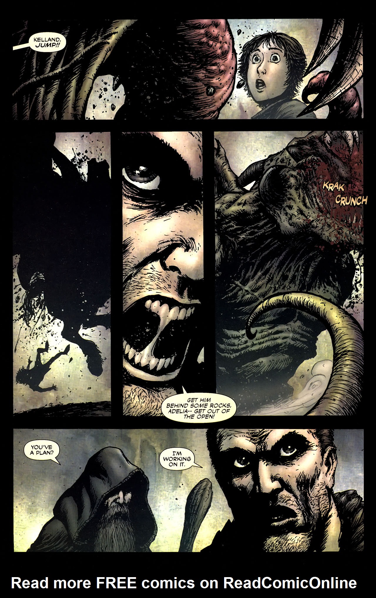 Read online Frank Frazetta's Death Dealer comic -  Issue #4 - 5