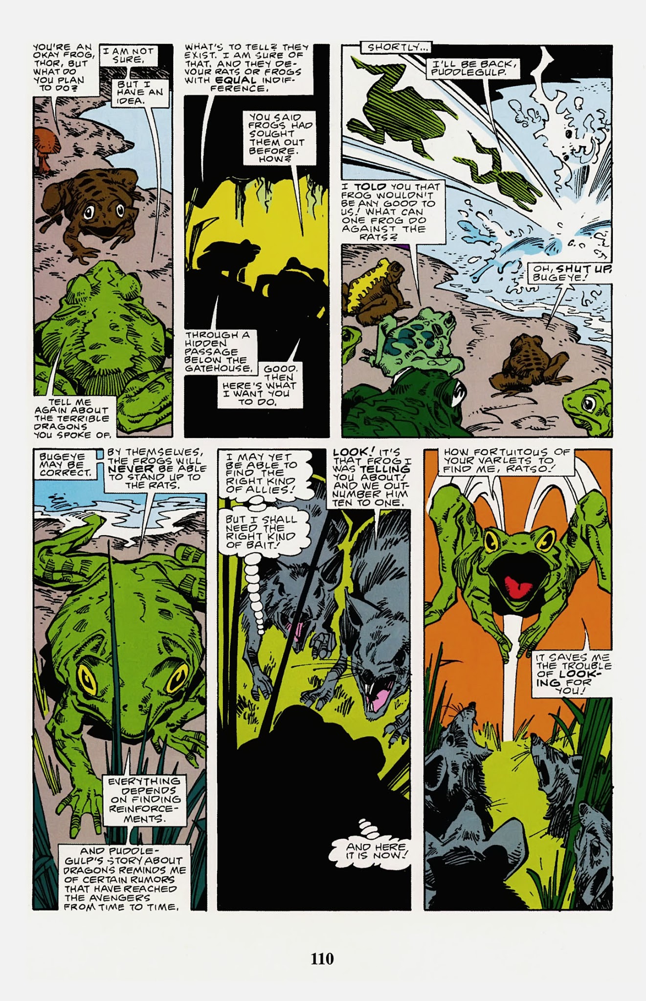 Read online Thor Visionaries: Walter Simonson comic -  Issue # TPB 3 - 112