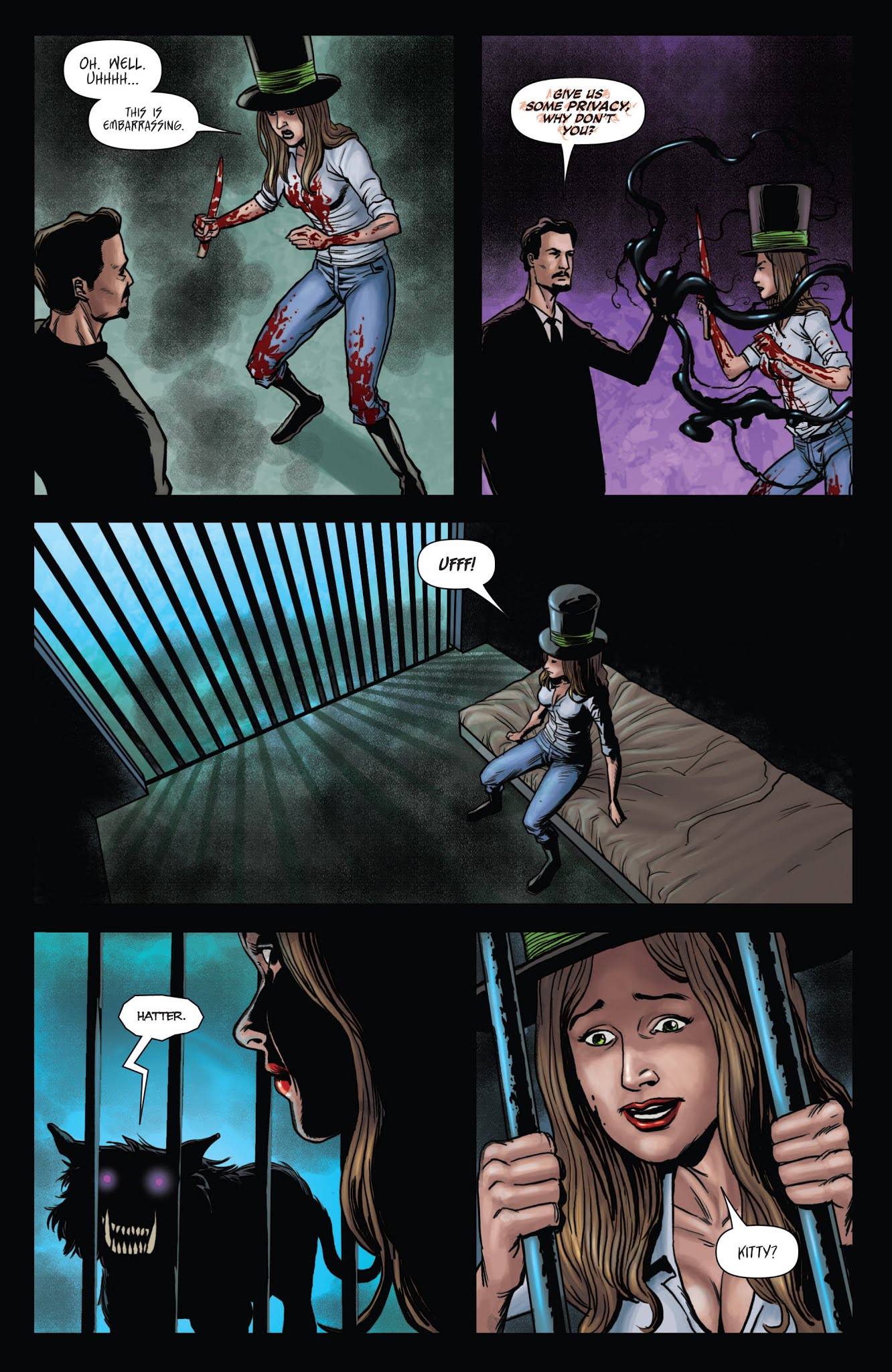 Read online Grimm Fairy Tales presents Wonderland: Asylum comic -  Issue #4 - 11