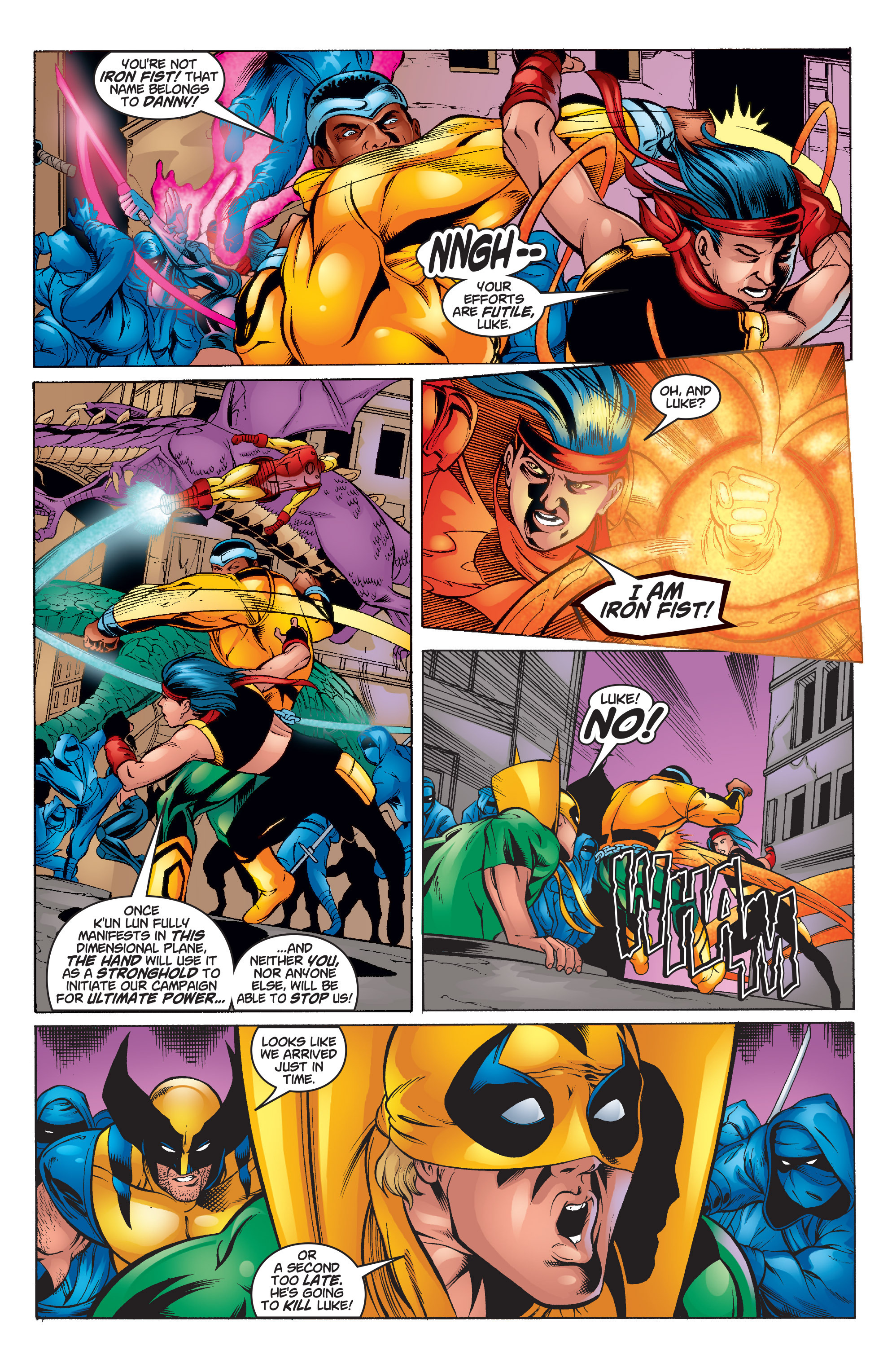 Read online Iron Fist: The Return of K'un Lun comic -  Issue # TPB - 194