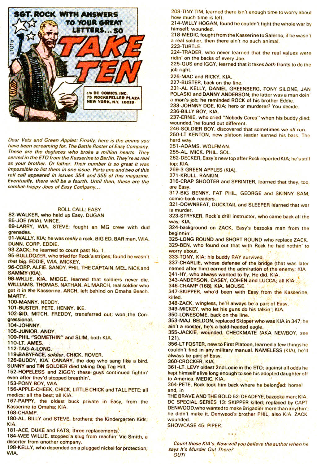 Read online Sgt. Rock comic -  Issue #366 - 28