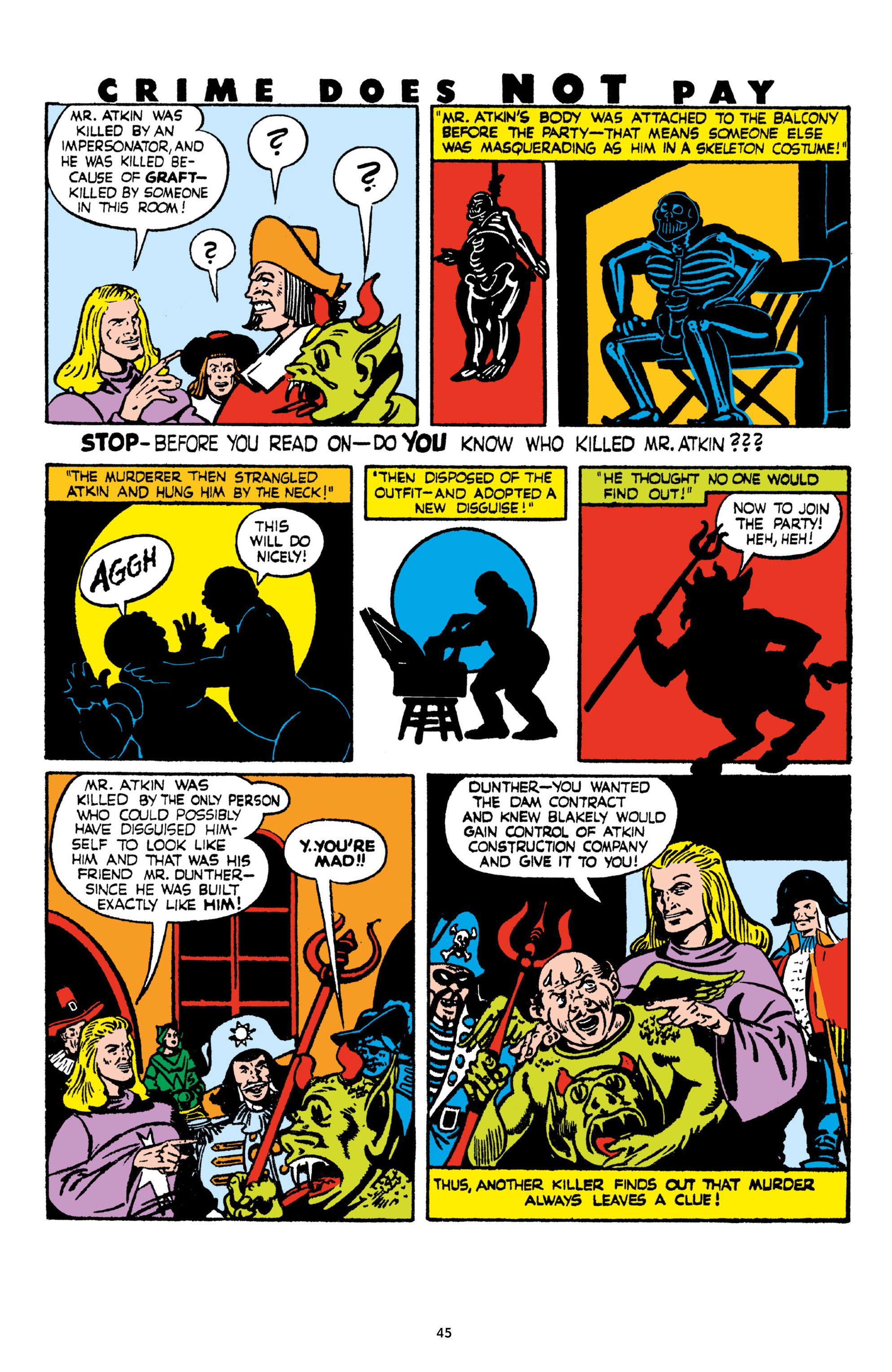 Read online Crime Does Not Pay Archives comic -  Issue # TPB 6 (Part 1) - 47
