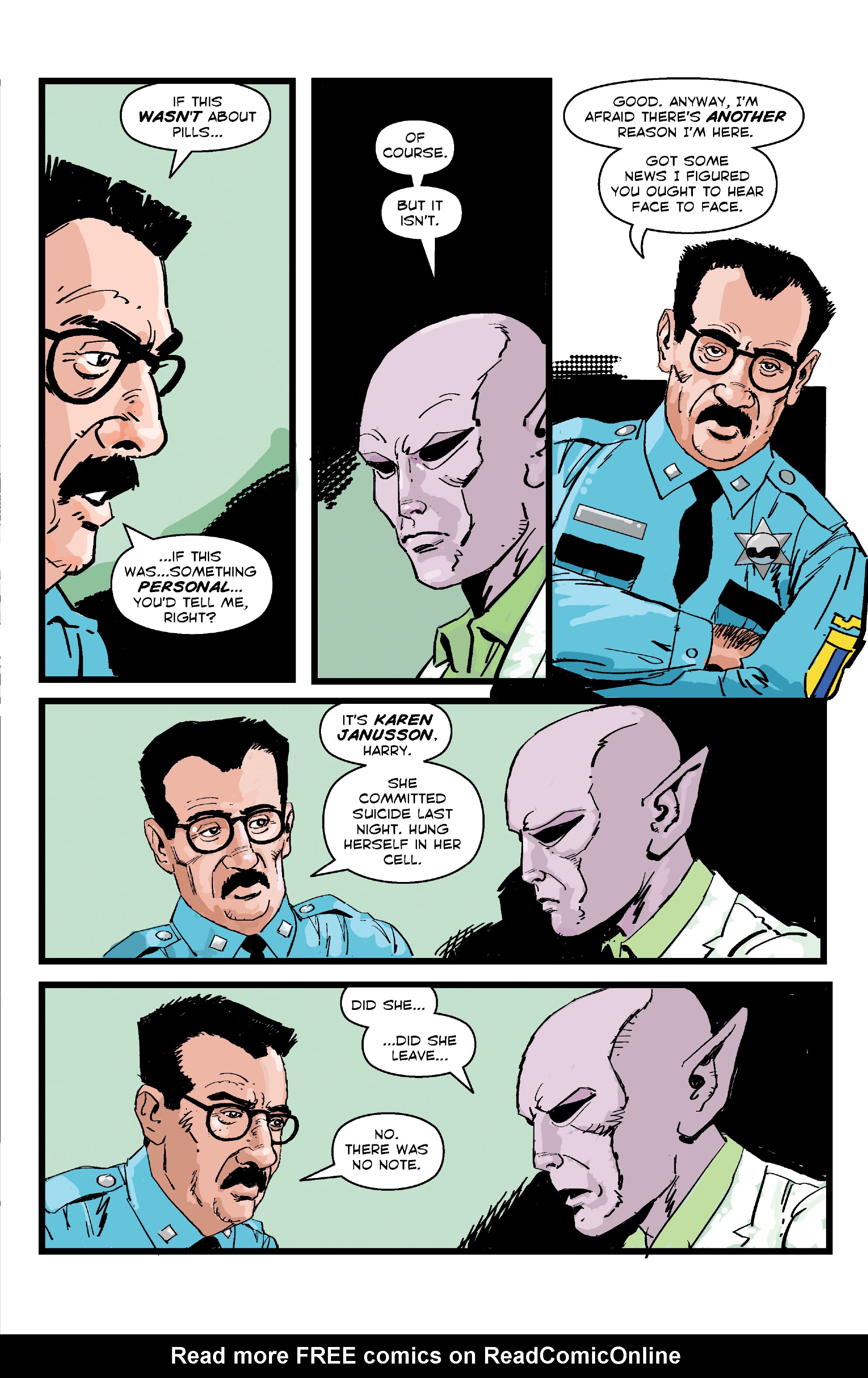 Read online Resident Alien: Your Ride's Here comic -  Issue #5 - 13