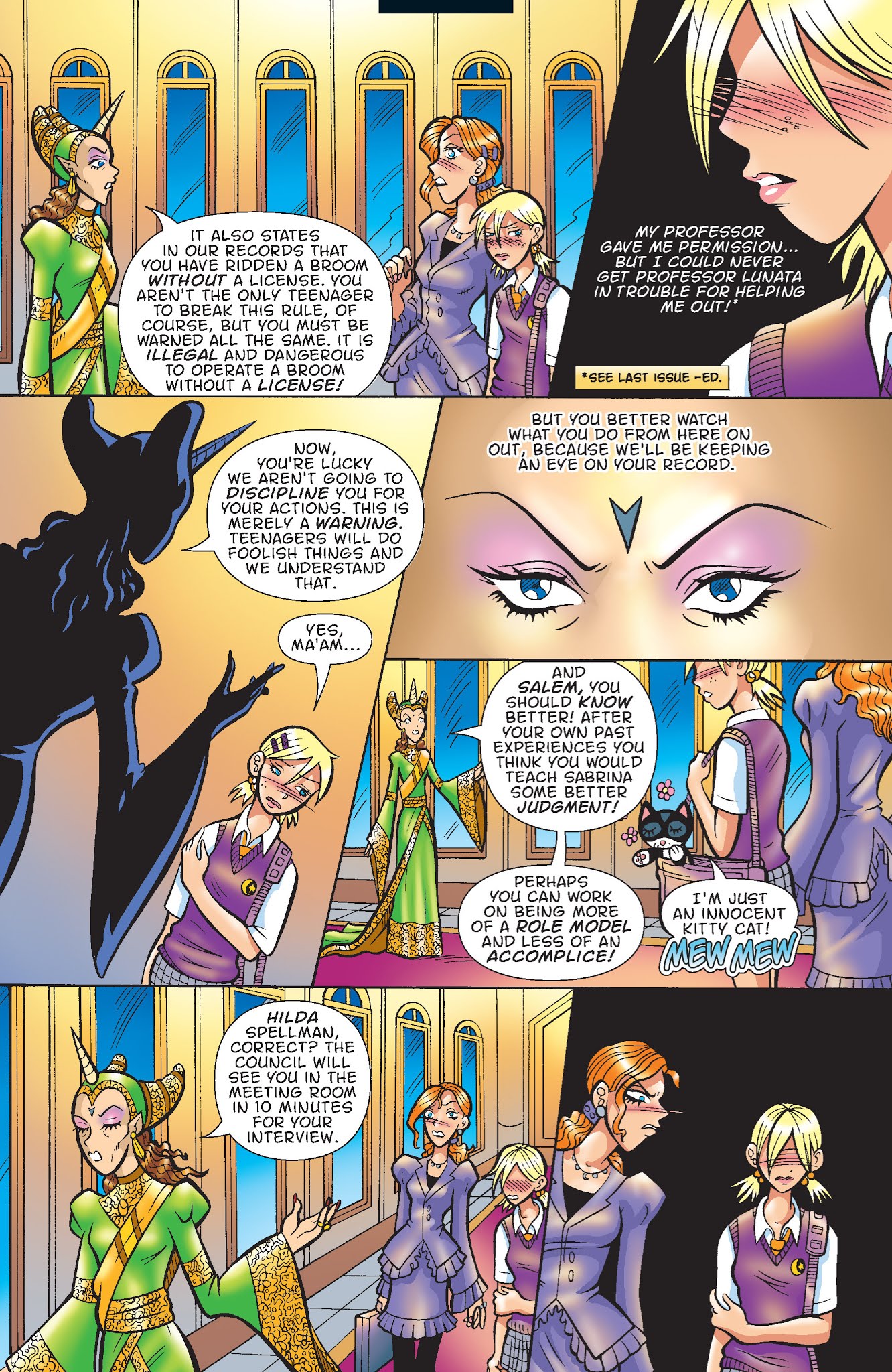 Read online Sabrina the Teenage Witch (2000) comic -  Issue #60 - 8