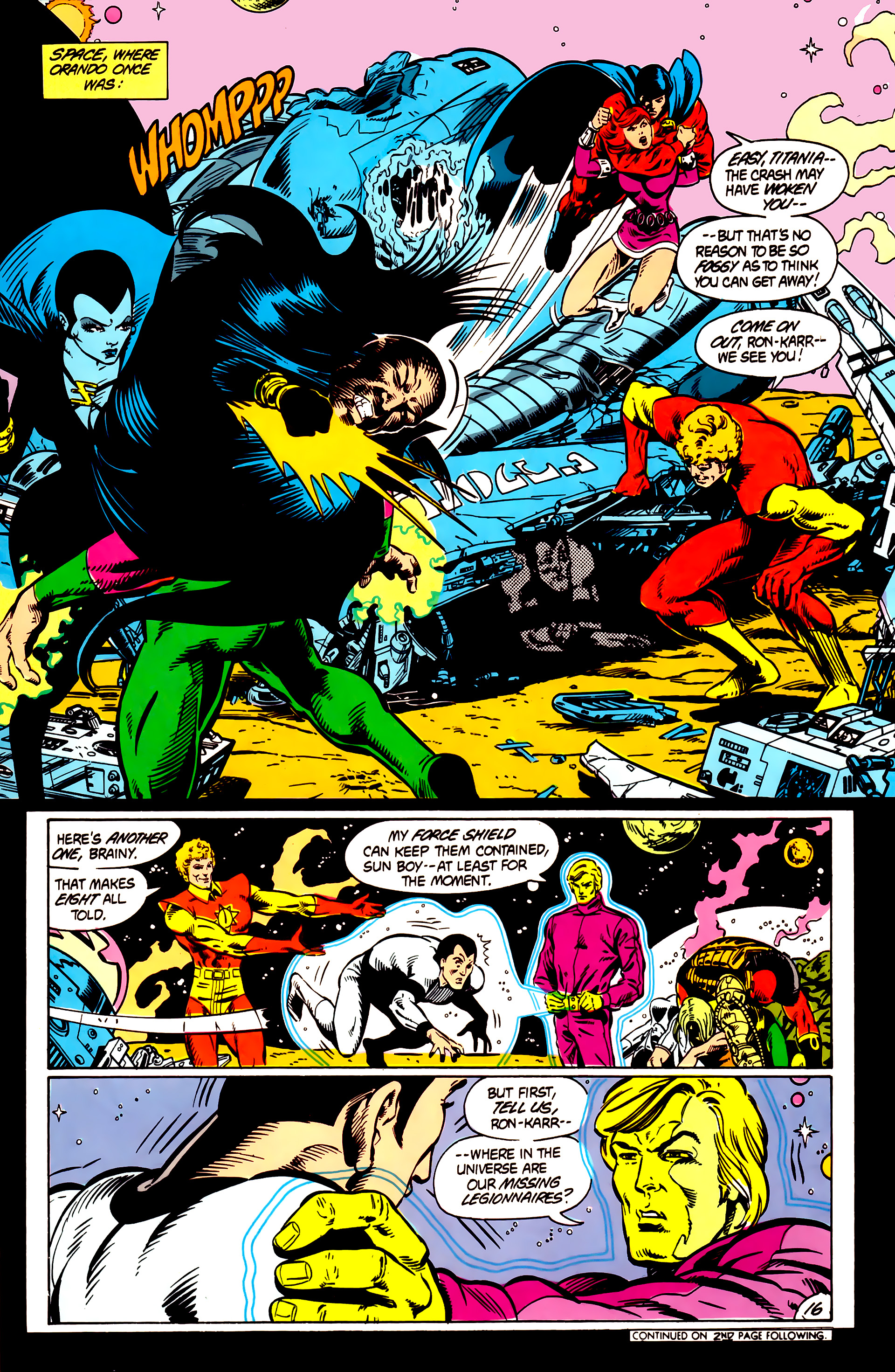 Read online Legion of Super-Heroes (1984) comic -  Issue #5 - 18