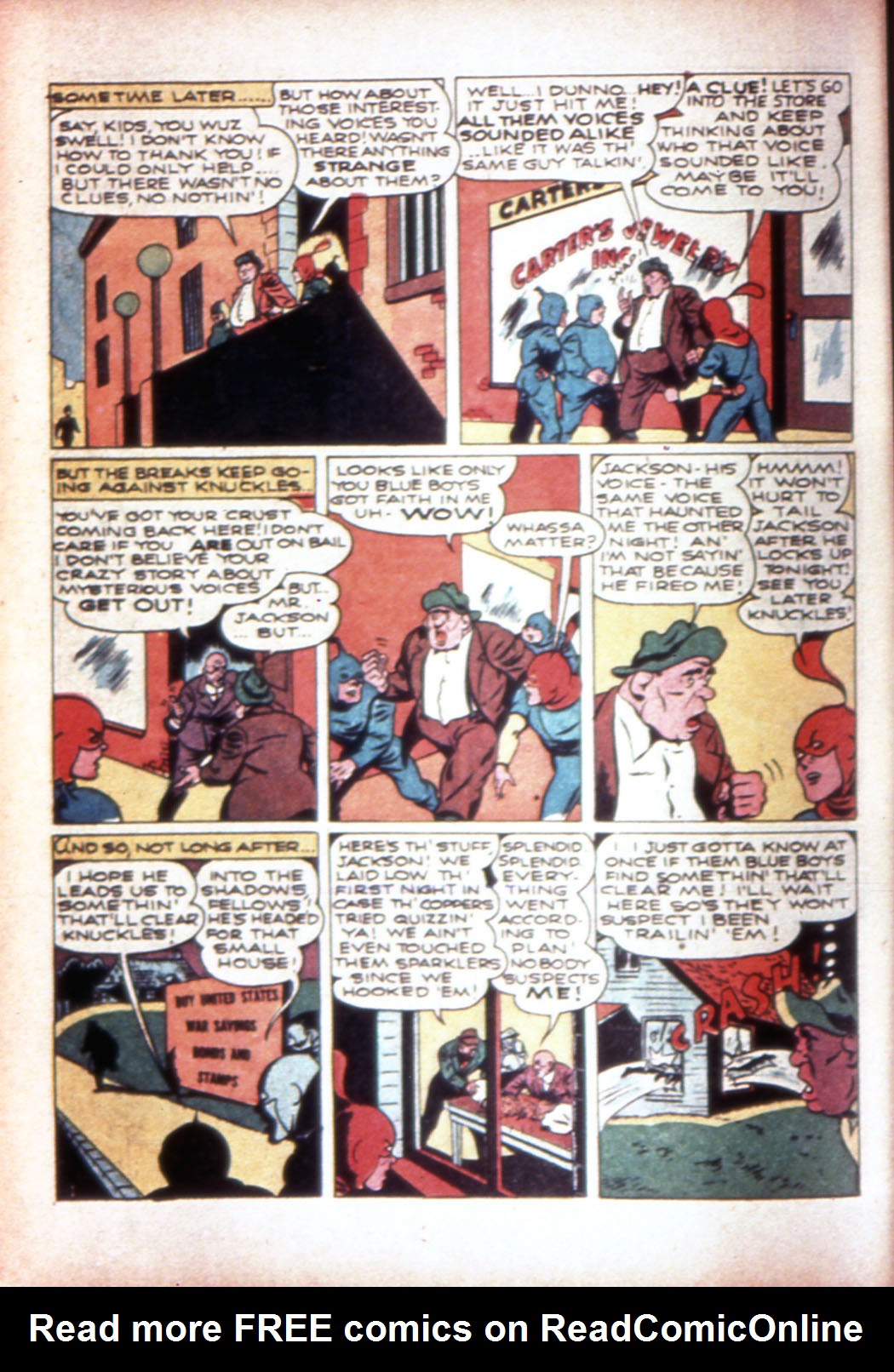 Read online Sensation (Mystery) Comics comic -  Issue #19 - 20