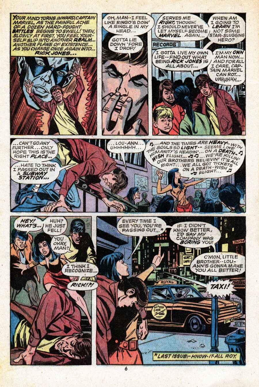Read online Captain Marvel (1968) comic -  Issue #23 - 6
