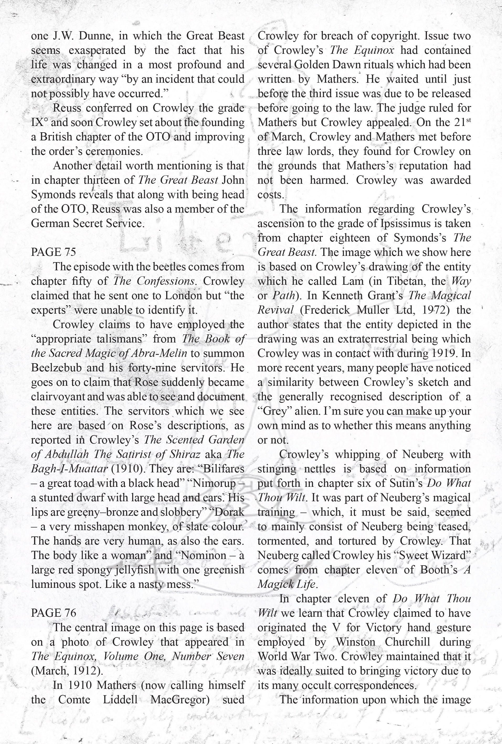 Read online Aleister Crowley: Wandering the Waste comic -  Issue # TPB - 137