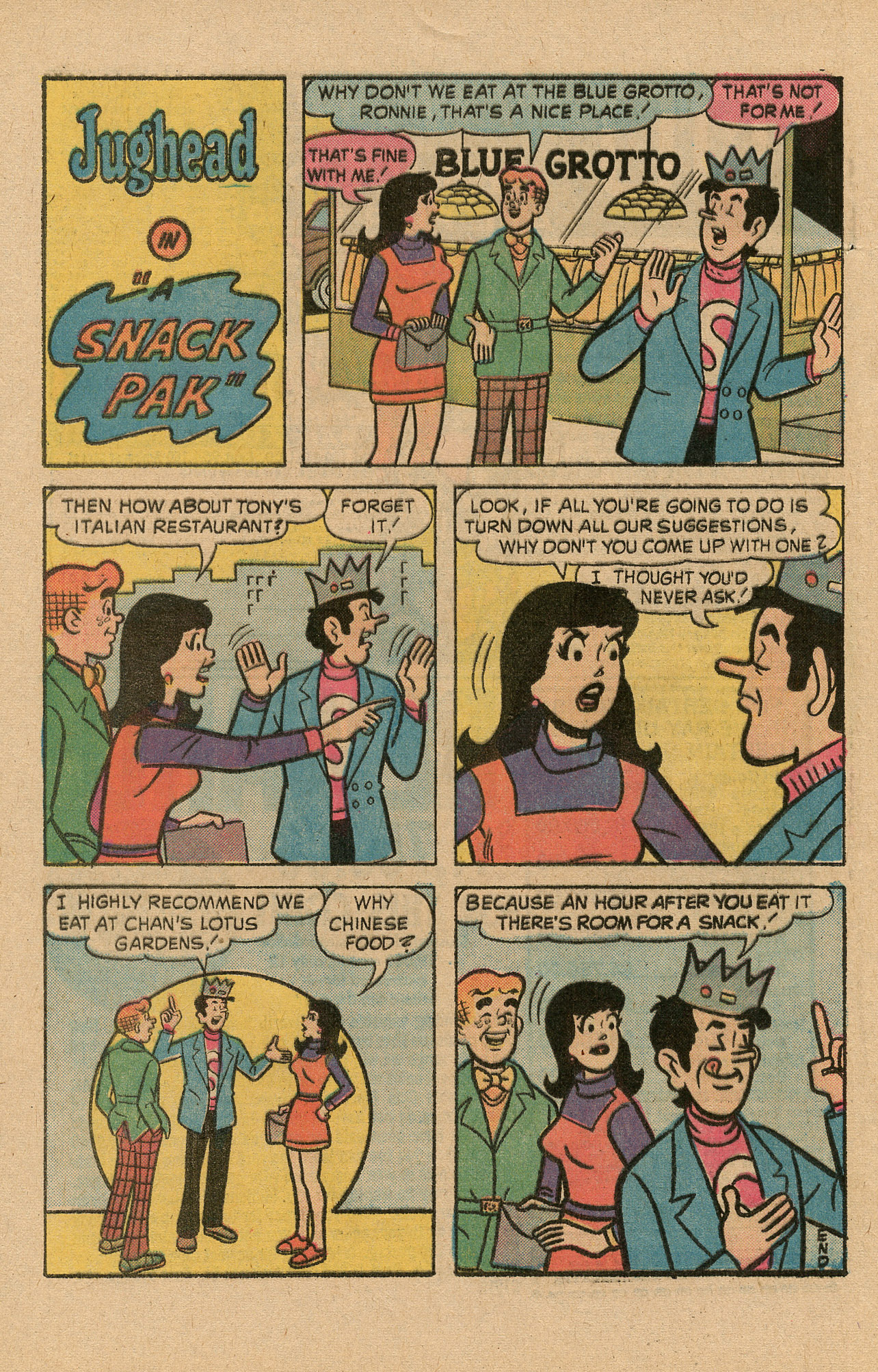 Read online Archie's Pals 'N' Gals (1952) comic -  Issue #102 - 20