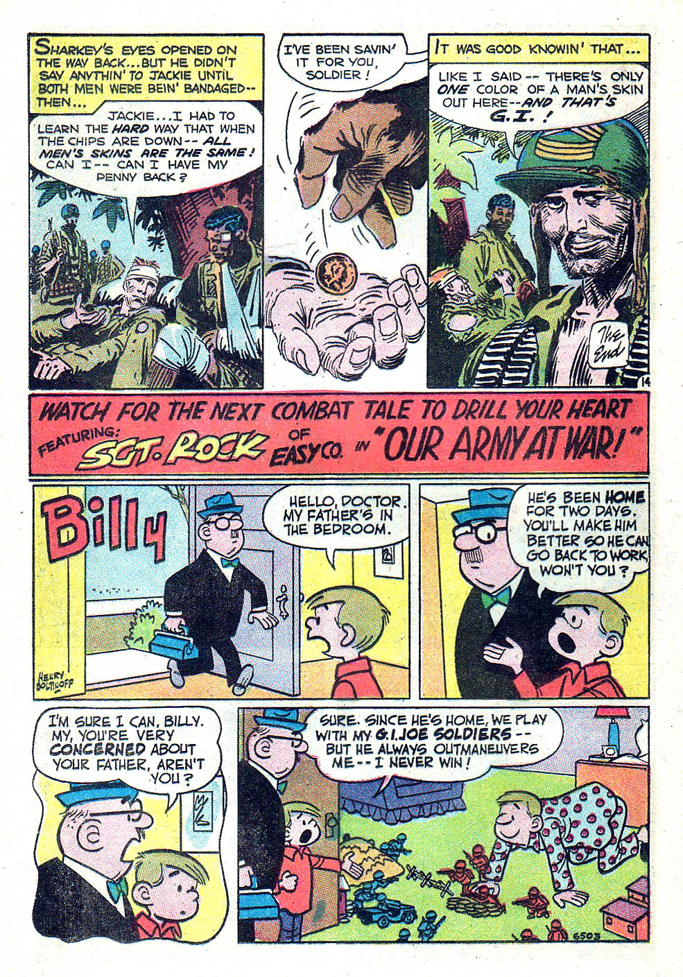 Read online Our Army at War (1952) comic -  Issue #179 - 20