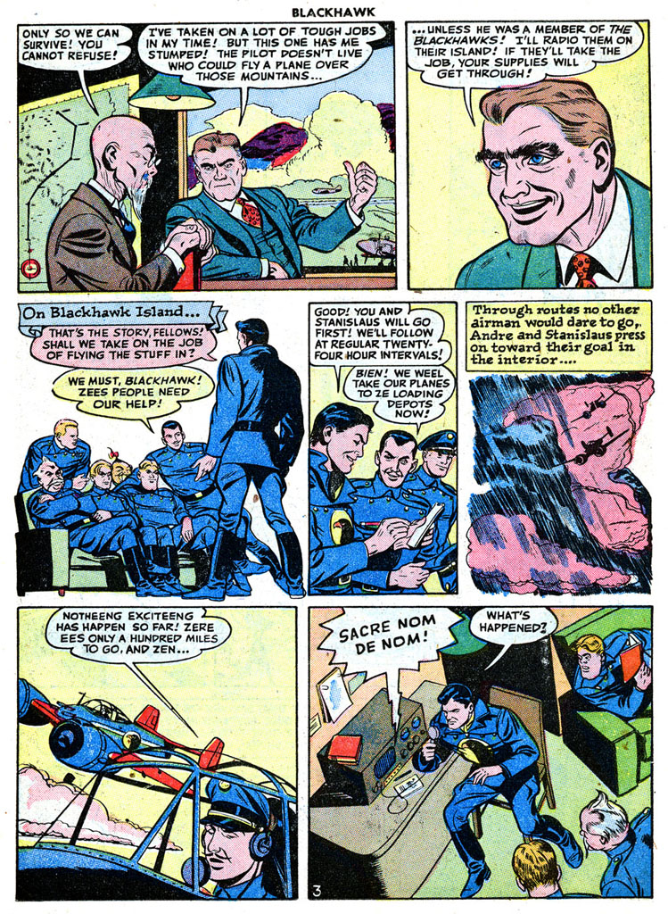 Read online Blackhawk (1957) comic -  Issue #15 - 17
