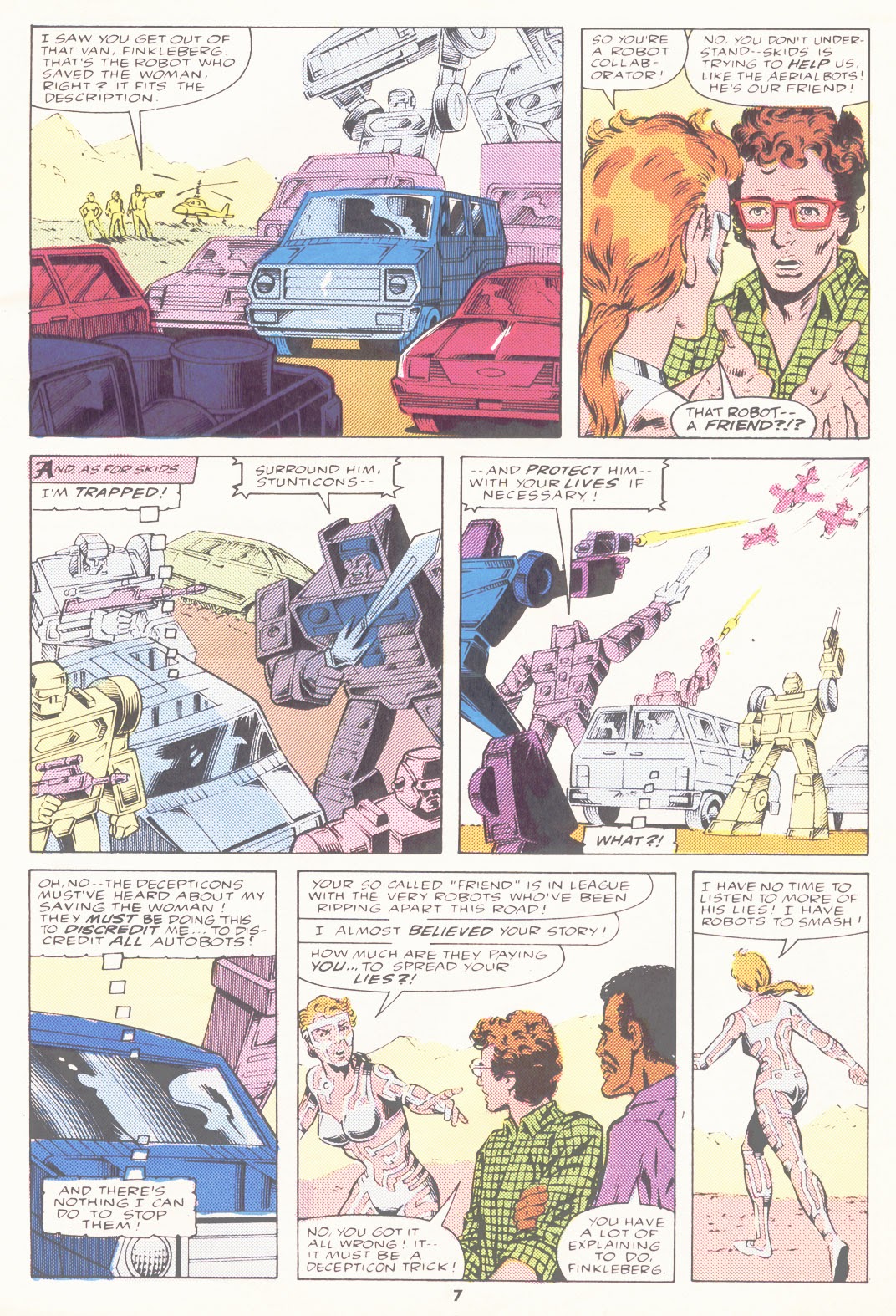 Read online The Transformers (UK) comic -  Issue #92 - 7