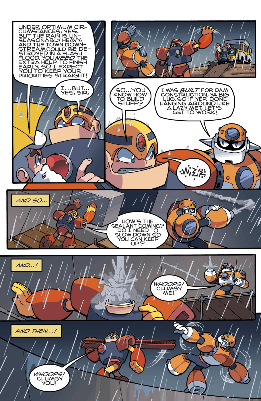 Read online Mega Man comic -  Issue #17 - 21