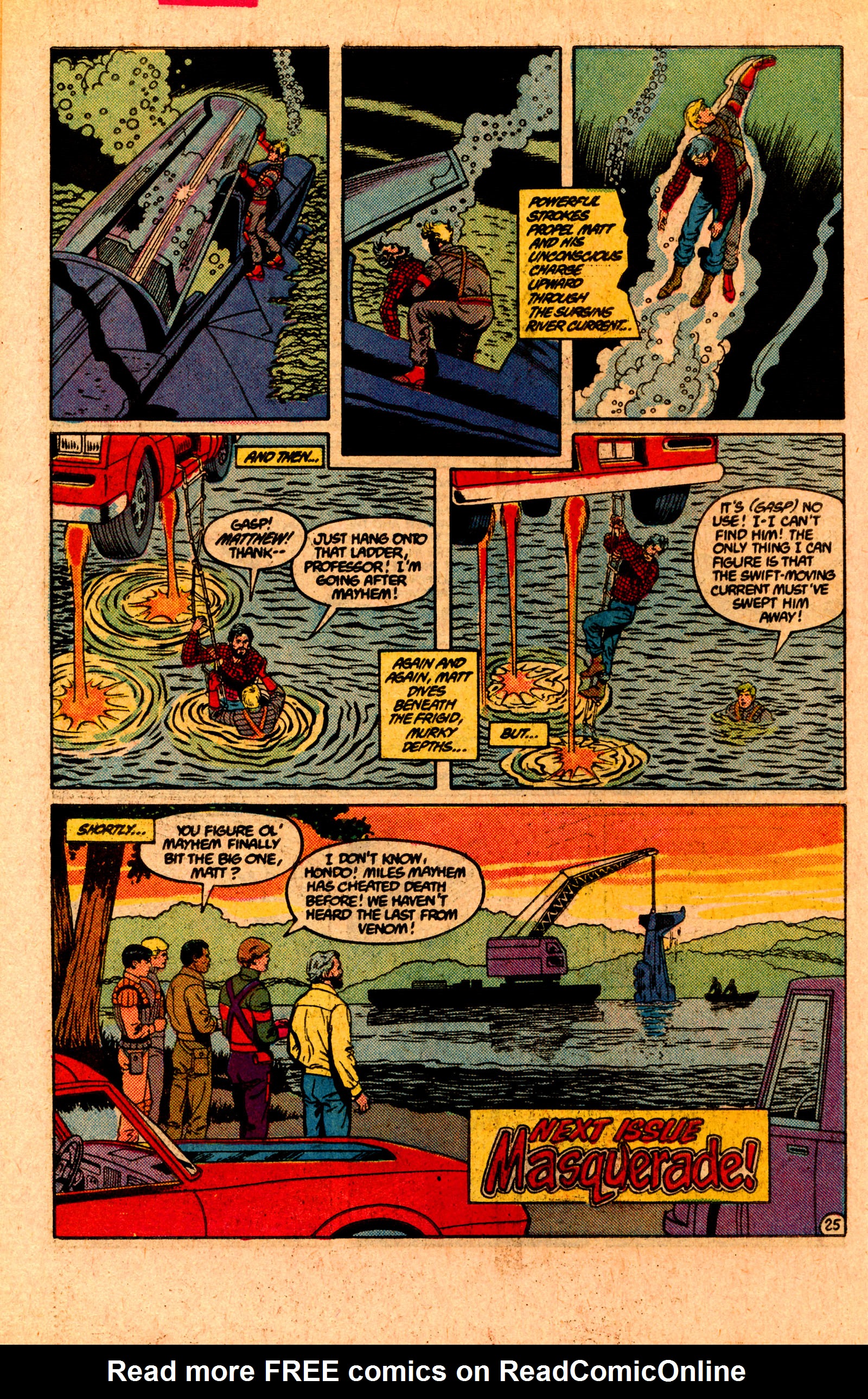 Read online MASK (1987) comic -  Issue #1 - 30