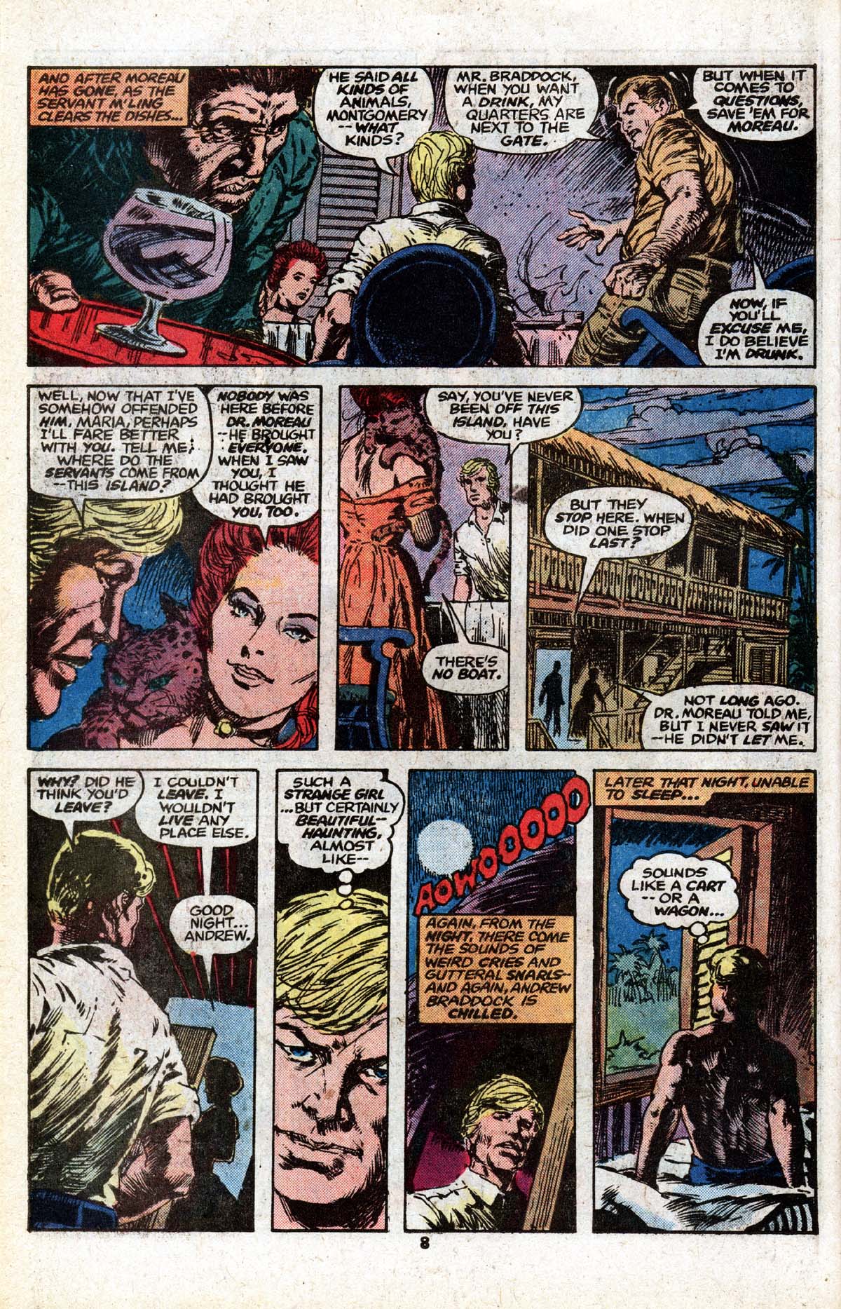 Read online The Island of Dr. Moreau (1977) comic -  Issue # Full - 7