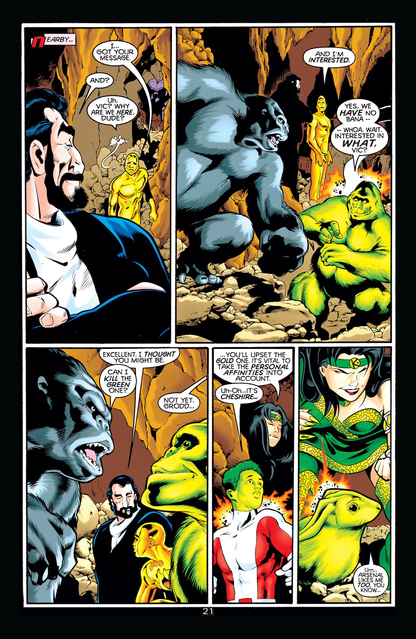Read online The Titans (1999) comic -  Issue #10 - 22