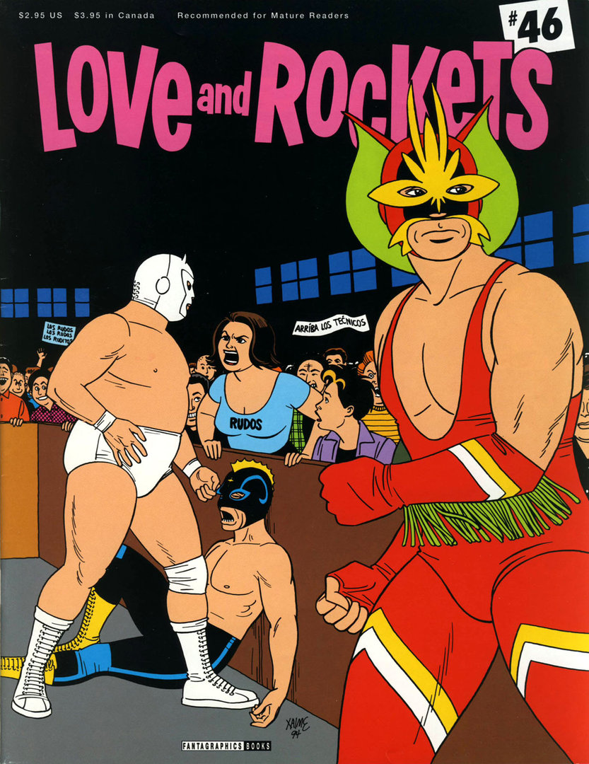 Read online Love and Rockets (1982) comic -  Issue #46 - 1