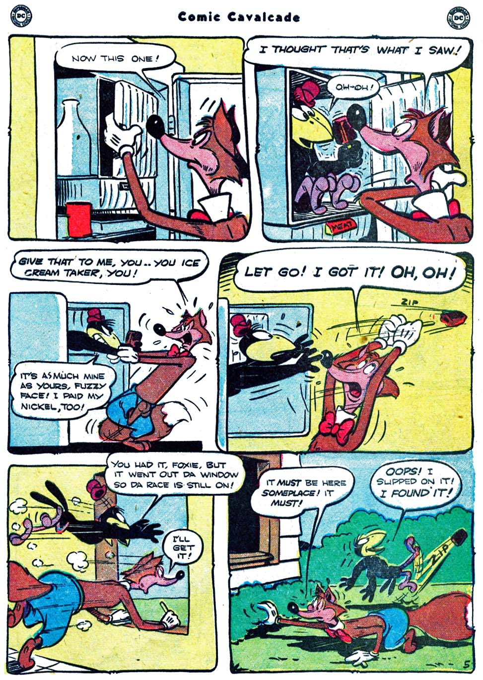 Read online Comic Cavalcade comic -  Issue #40 - 7