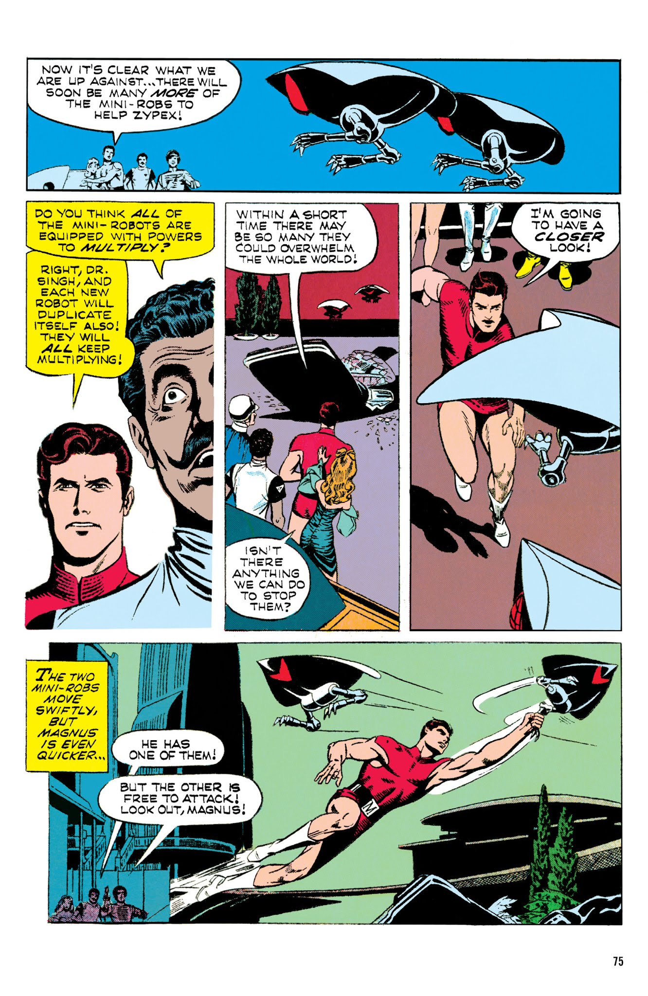 Read online Magnus, Robot Fighter Archives comic -  Issue # TPB 3 (Part 1) - 75