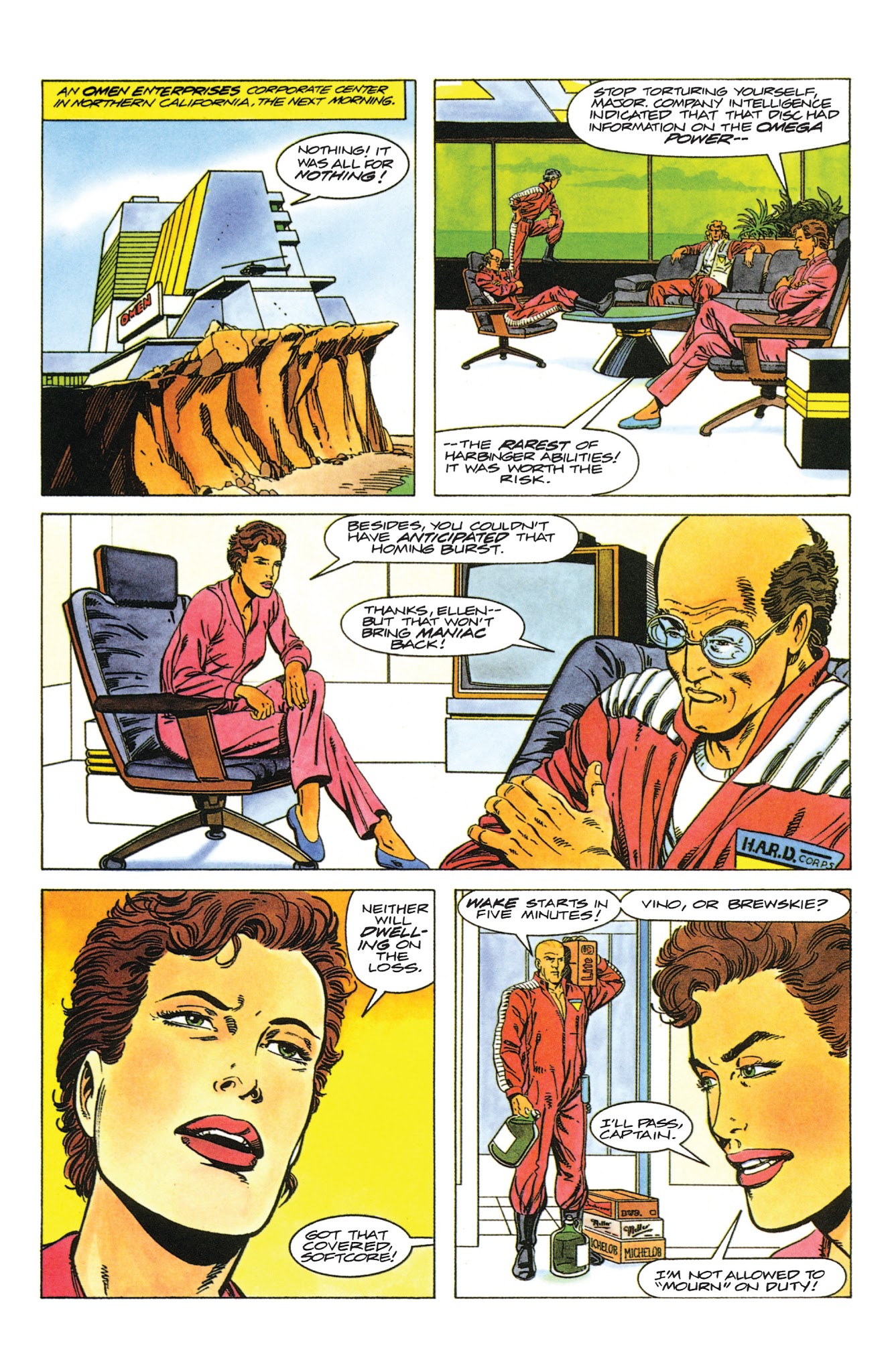 Read online Valiant Masters H.A.R.D. Corps comic -  Issue # TPB - 91