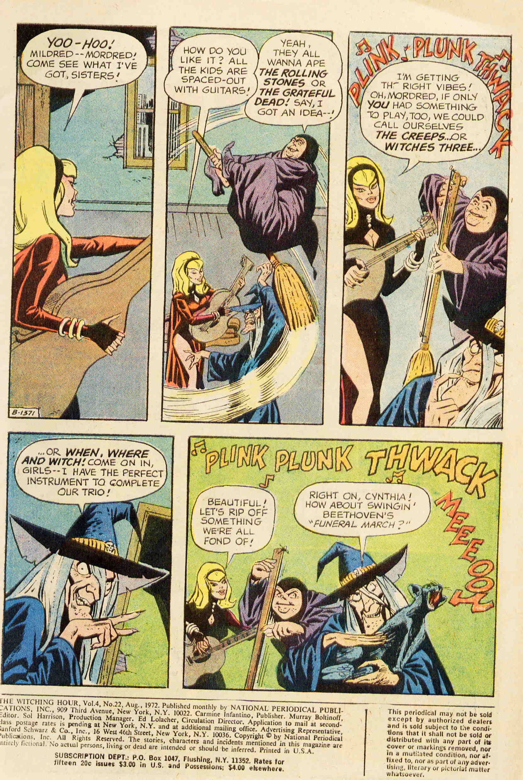Read online The Witching Hour (1969) comic -  Issue #22 - 2