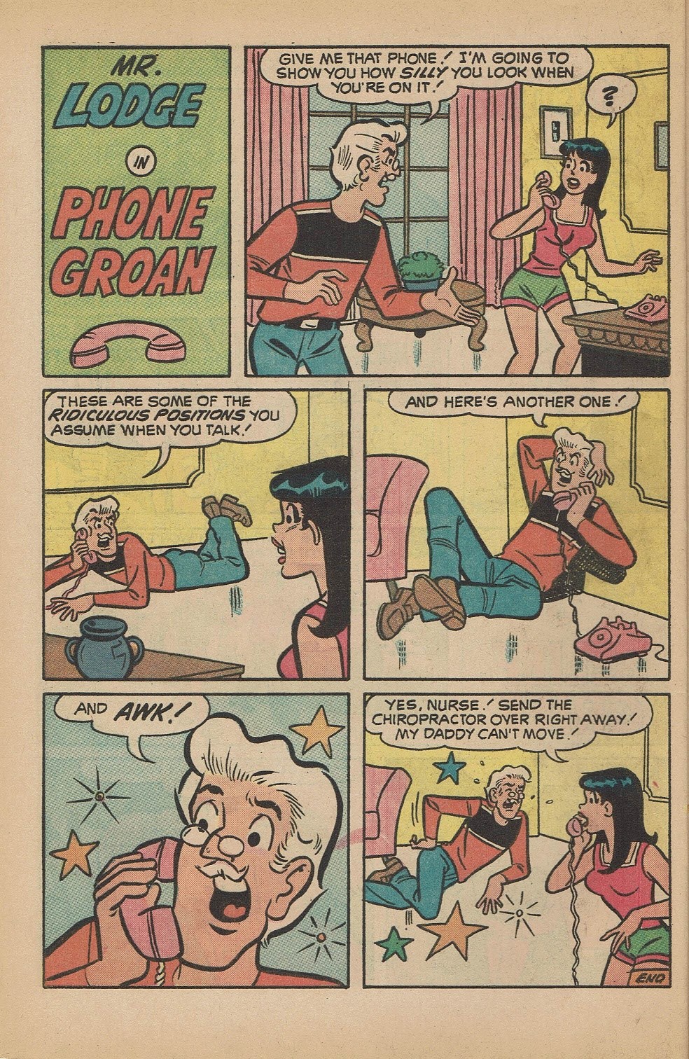 Read online Archie's Joke Book Magazine comic -  Issue #174 - 8