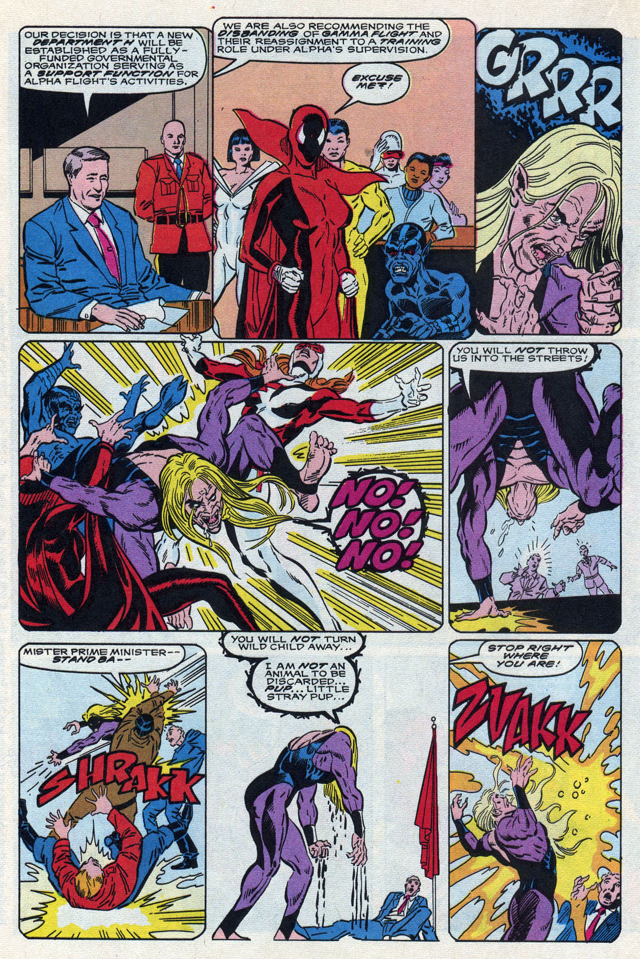 Read online Alpha Flight (1983) comic -  Issue #87 - 19