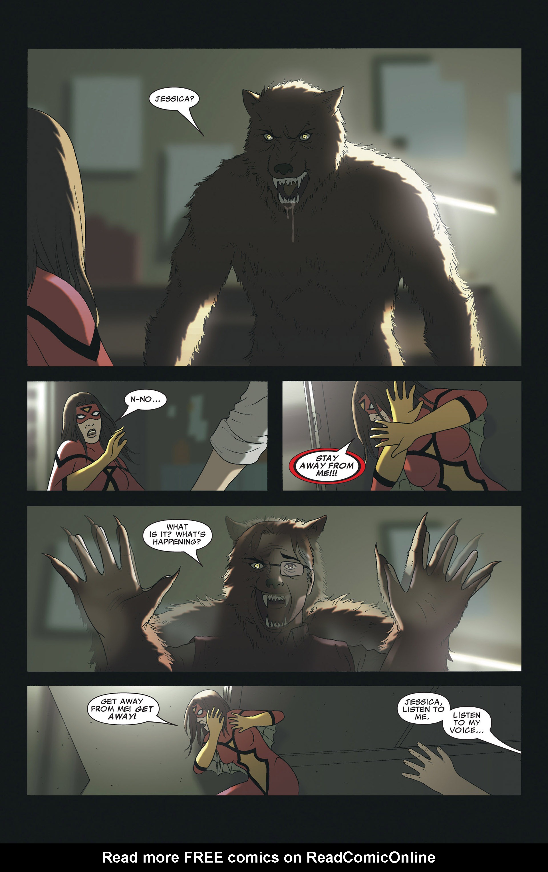 Read online Spider-Woman: Origin comic -  Issue #5 - 8
