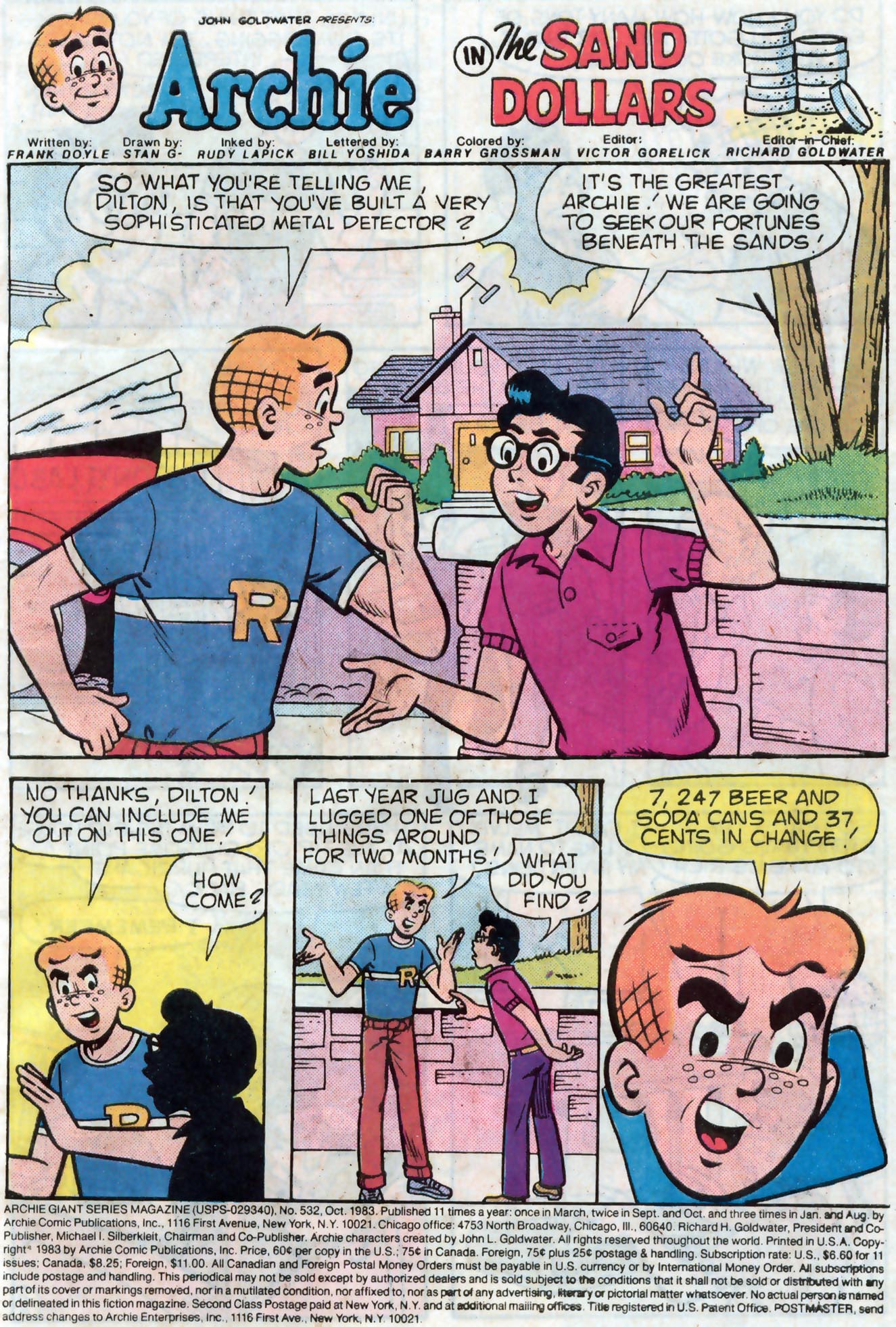 Read online Archie Giant Series Magazine comic -  Issue #532 - 2