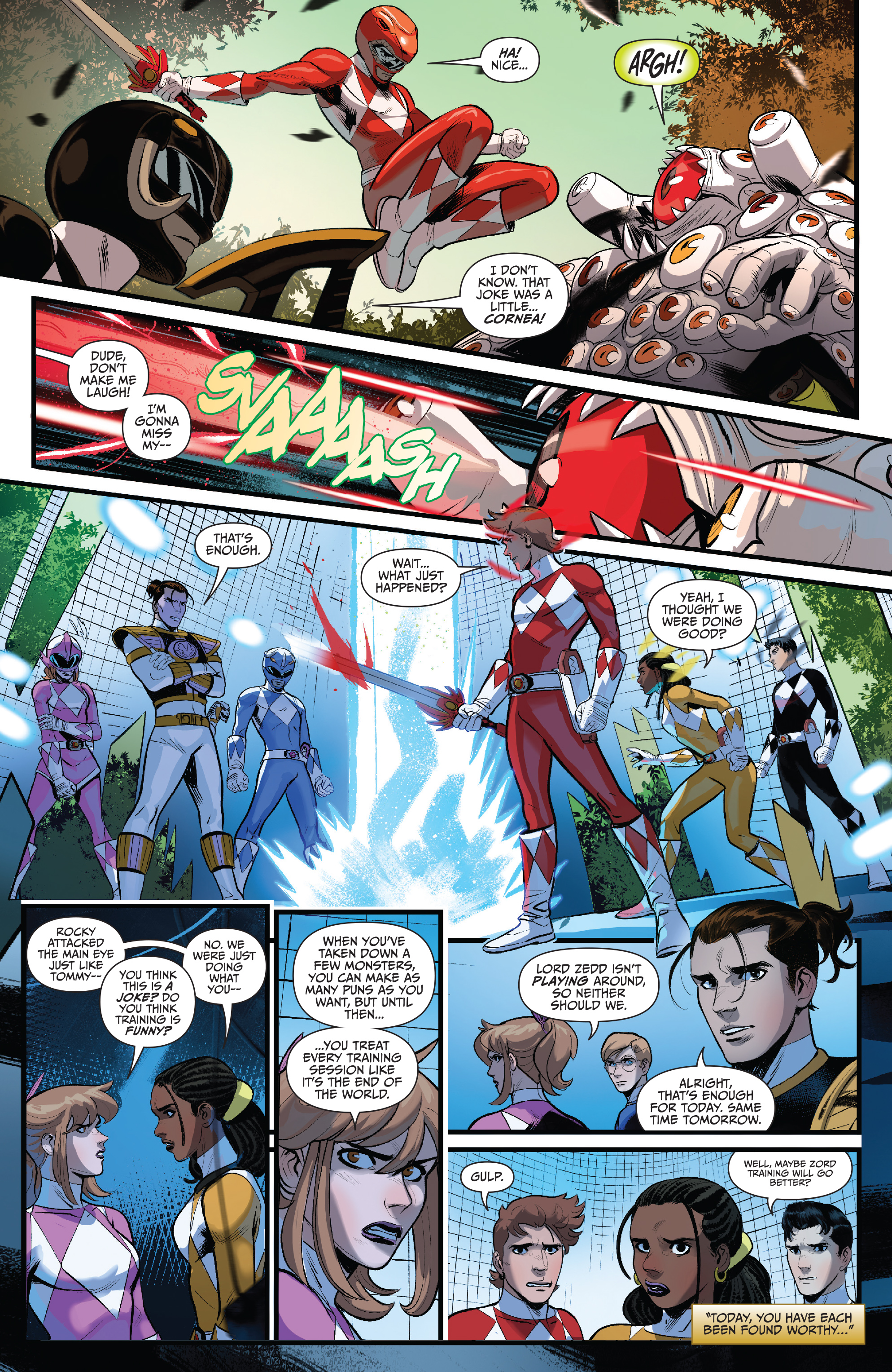 Read online Saban's Go Go Power Rangers comic -  Issue #32 - 16