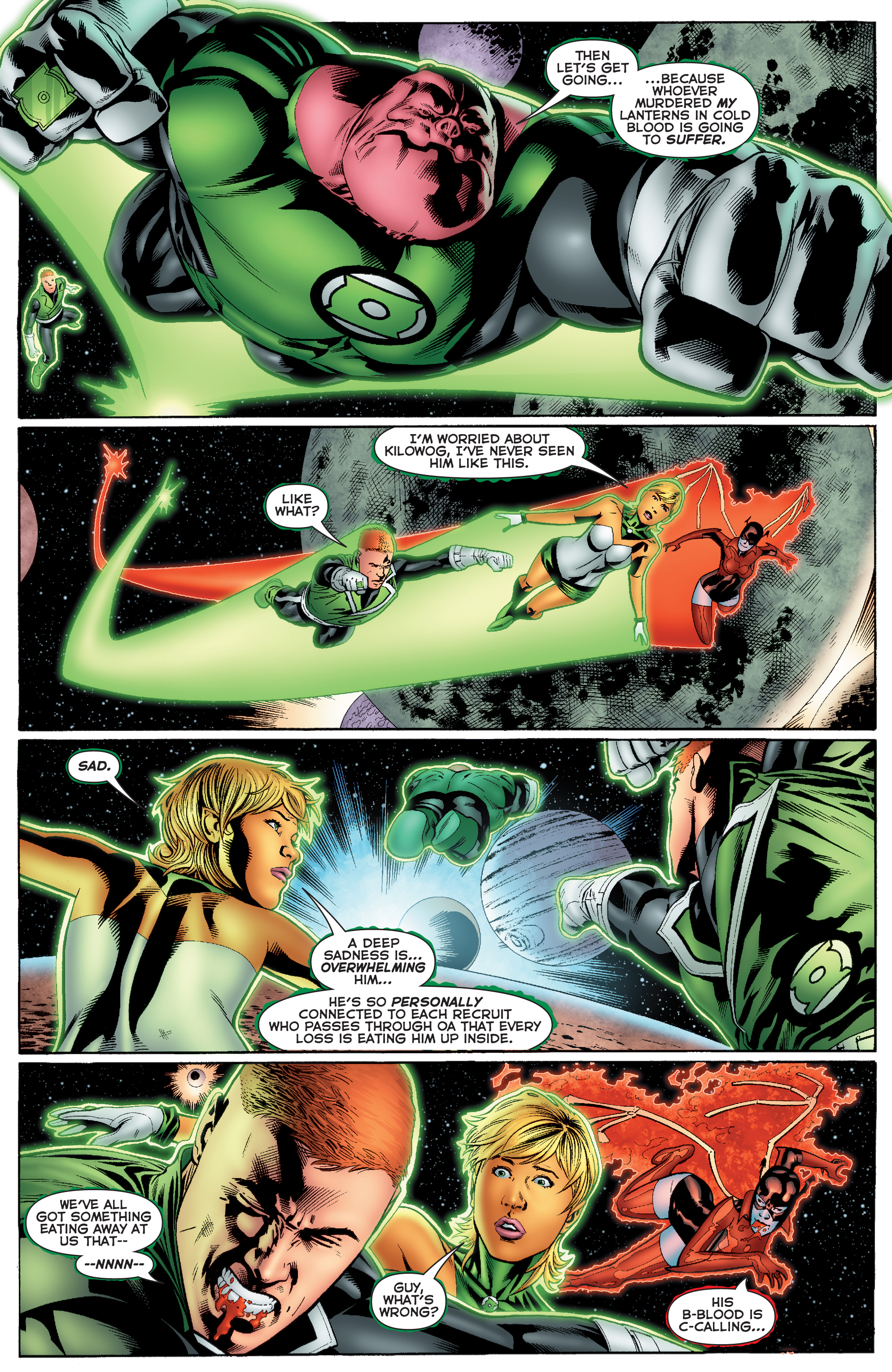 Read online Green Lantern: Emerald Warriors comic -  Issue #5 - 17
