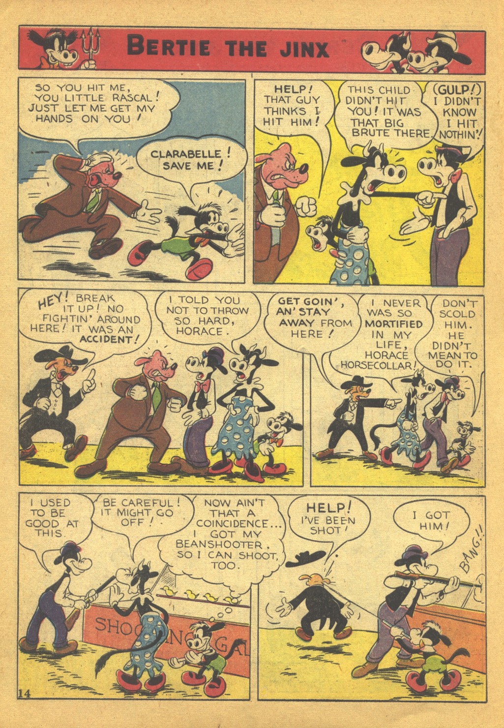 Read online Walt Disney's Comics and Stories comic -  Issue #37 - 16