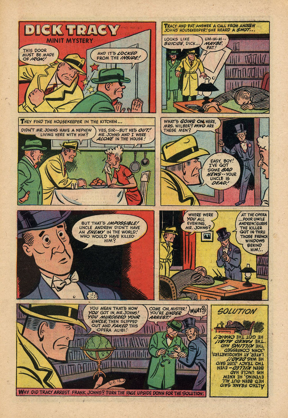 Read online Dick Tracy comic -  Issue #48 - 31