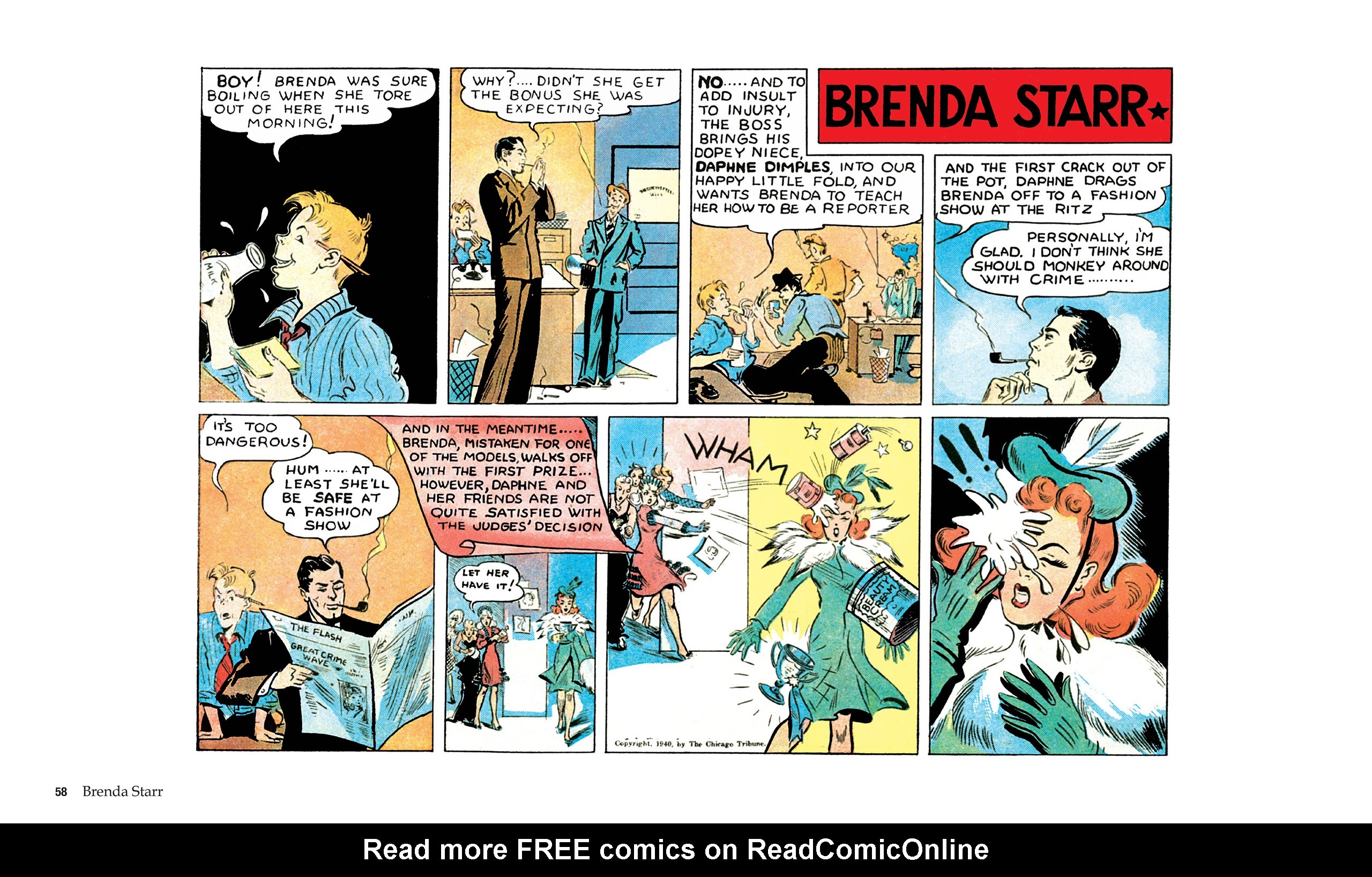 Read online Brenda Starr, Reporter: The Collected Dailies and Sundays comic -  Issue # TPB (Part 1) - 59