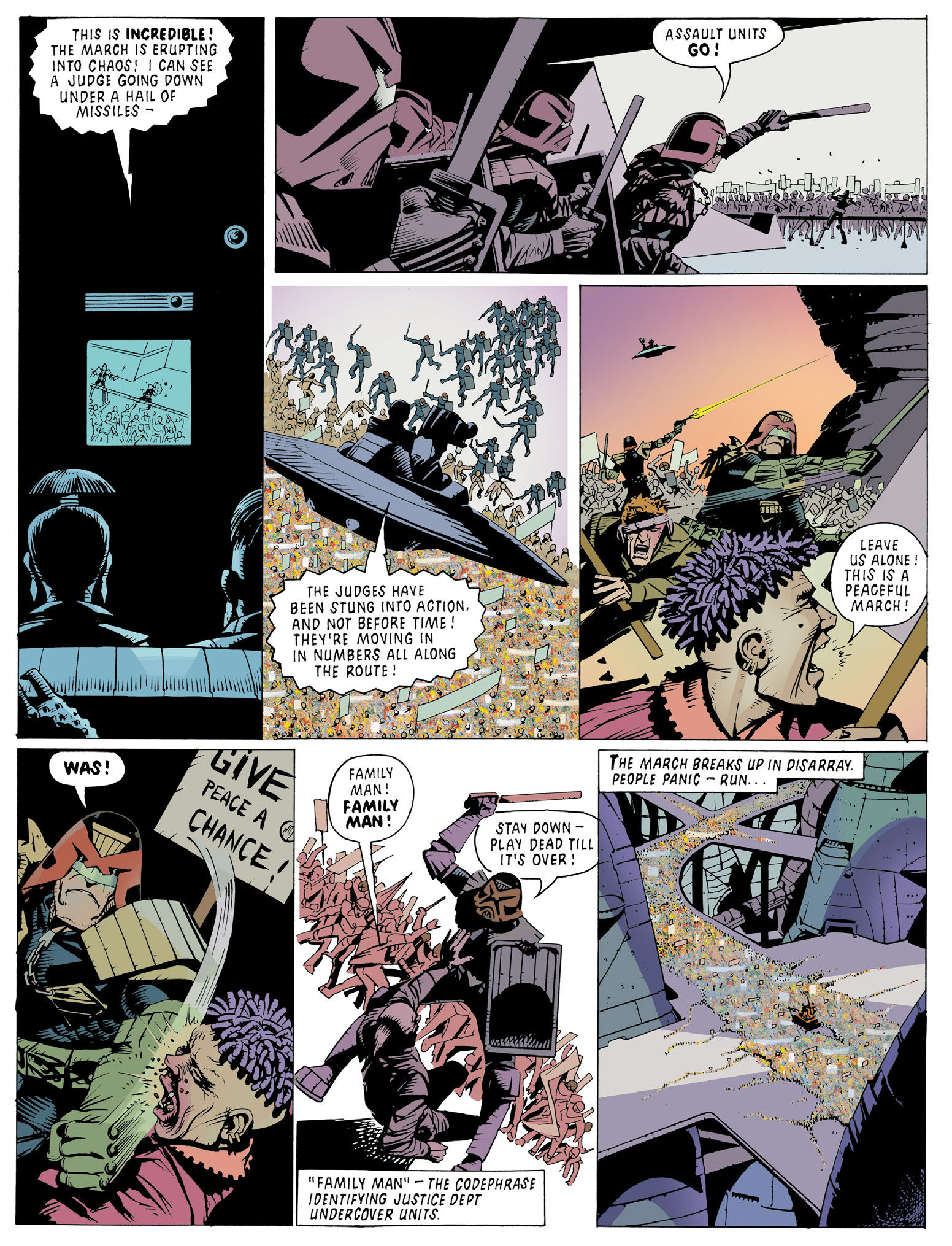 Read online Essential Judge Dredd: America comic -  Issue # TPB (Part 1) - 32