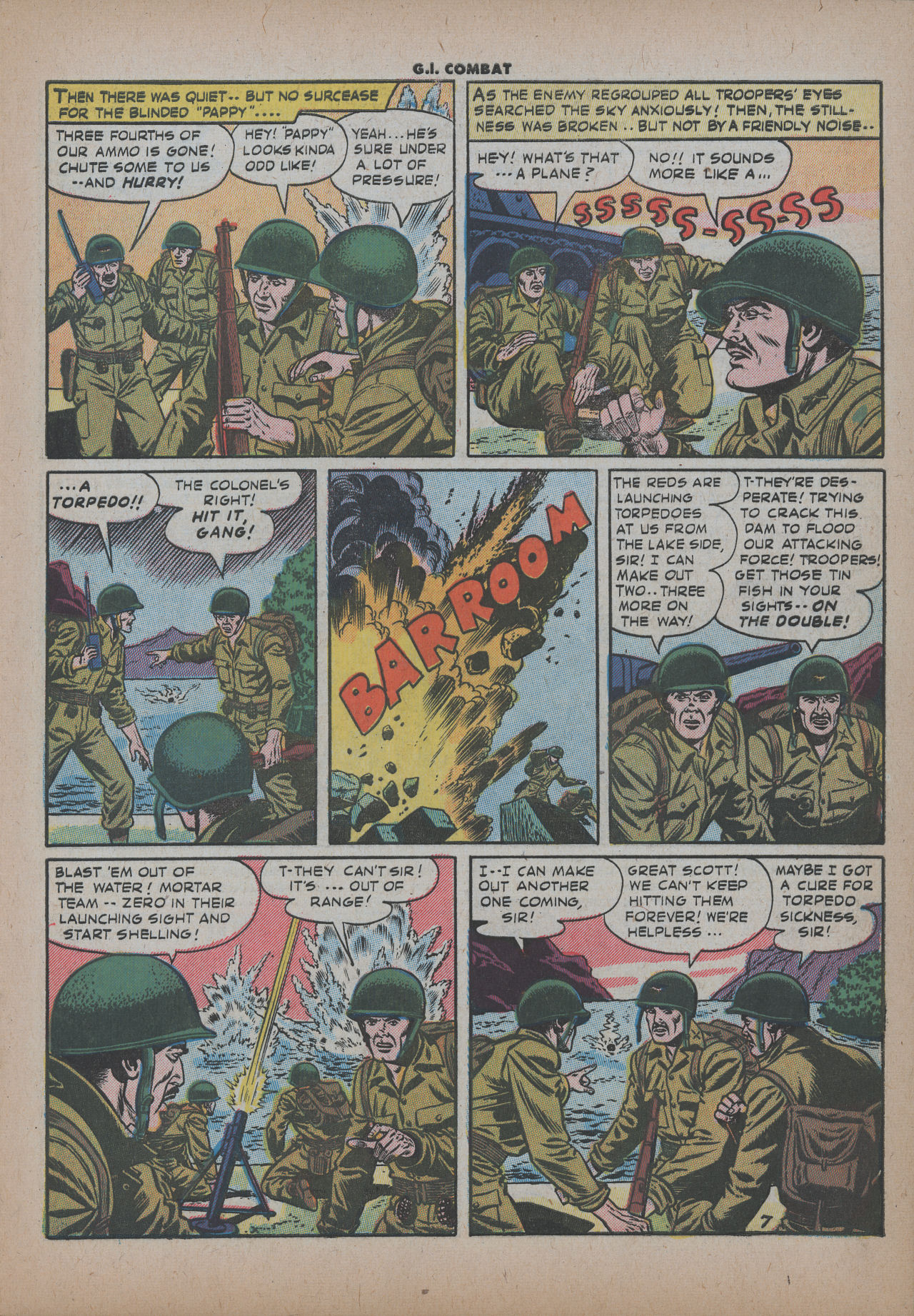 Read online G.I. Combat (1952) comic -  Issue #37 - 9