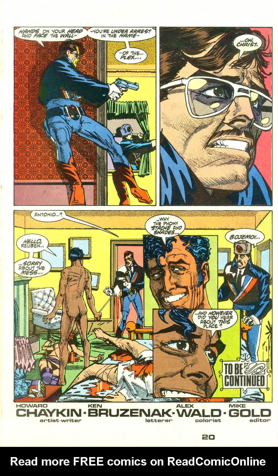 Read online American Flagg! comic -  Issue #23 - 22