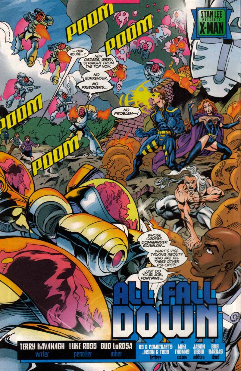 Read online X-Man comic -  Issue #52 - 3